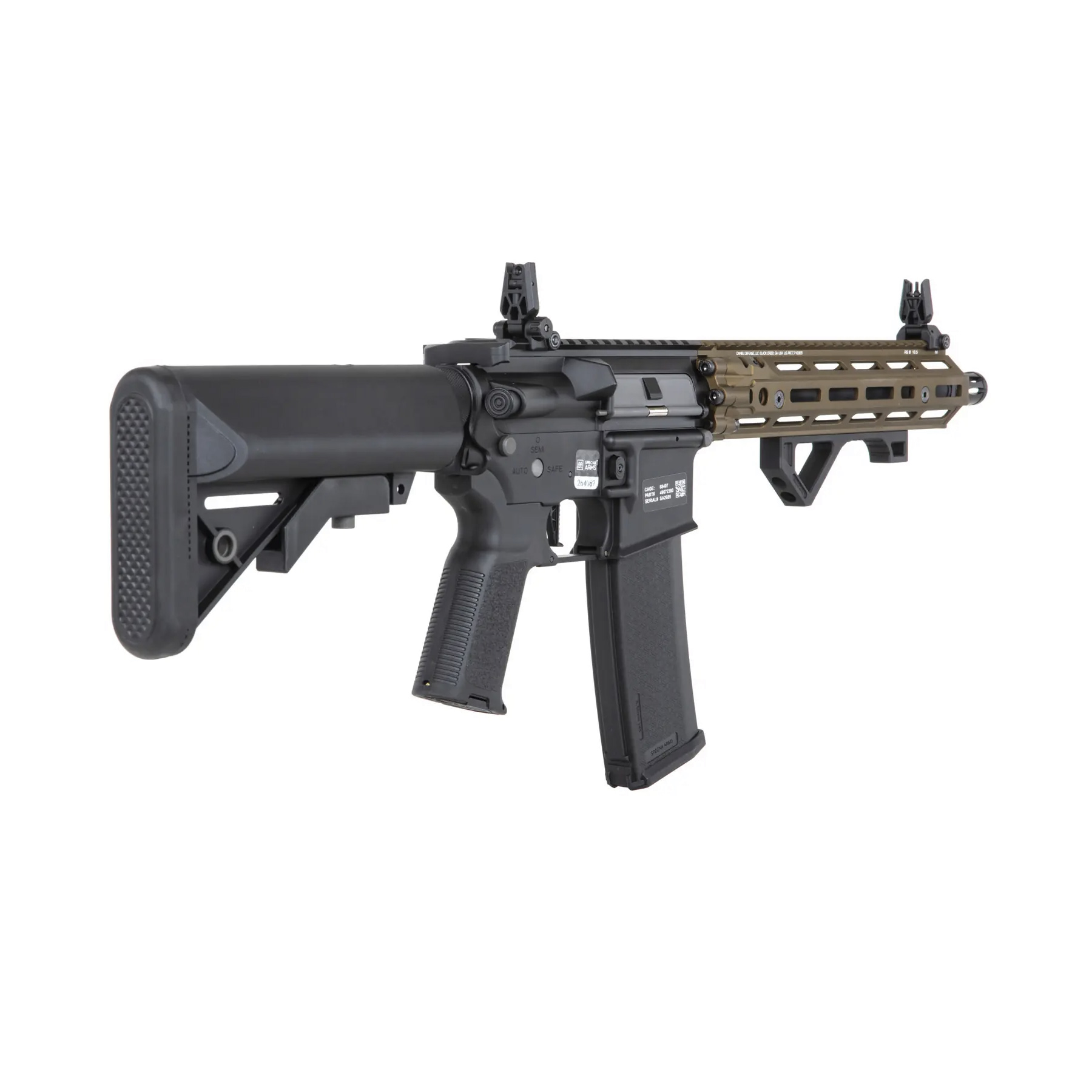 Specna Arms SA-P27 Prime Daniel Defense RIS III 10,5" w/ Aster ETU (S)AEG, Chaos Bronze