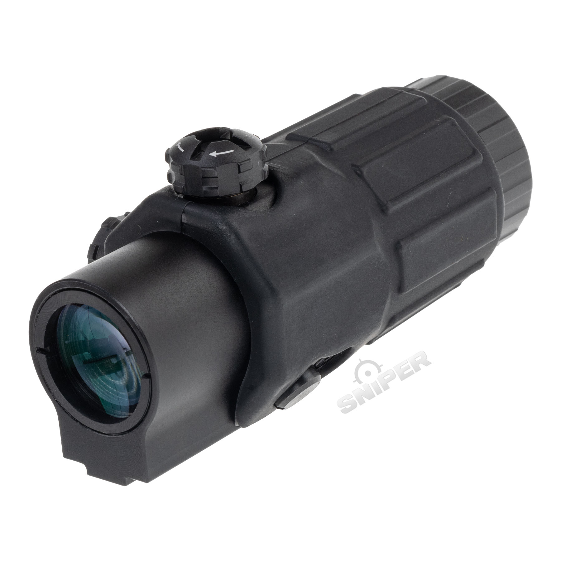 Reapo R558 Holo Red Dot VIsier w/ 3x Magnifier, Black