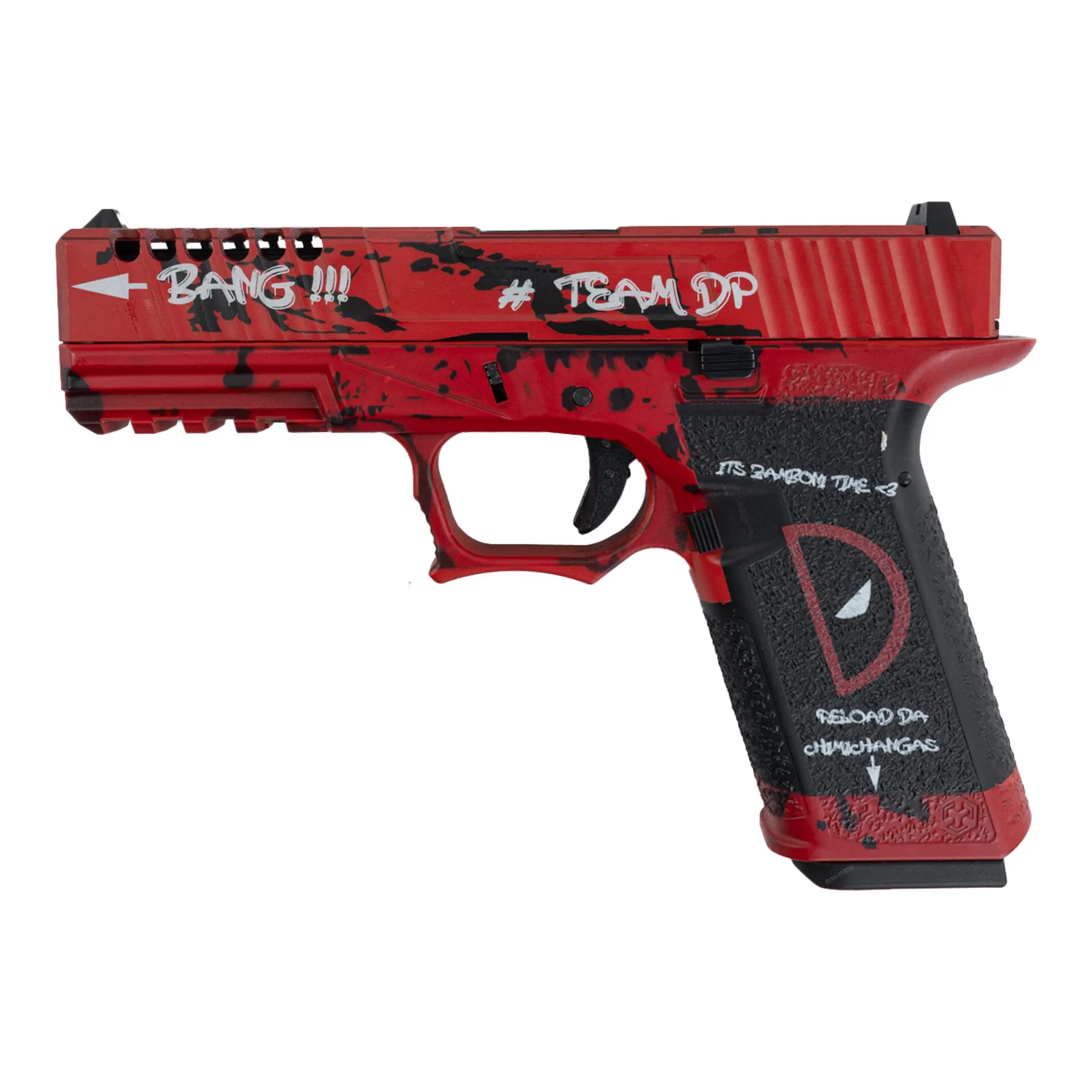 AW Custom VX7 GBB, Red Version