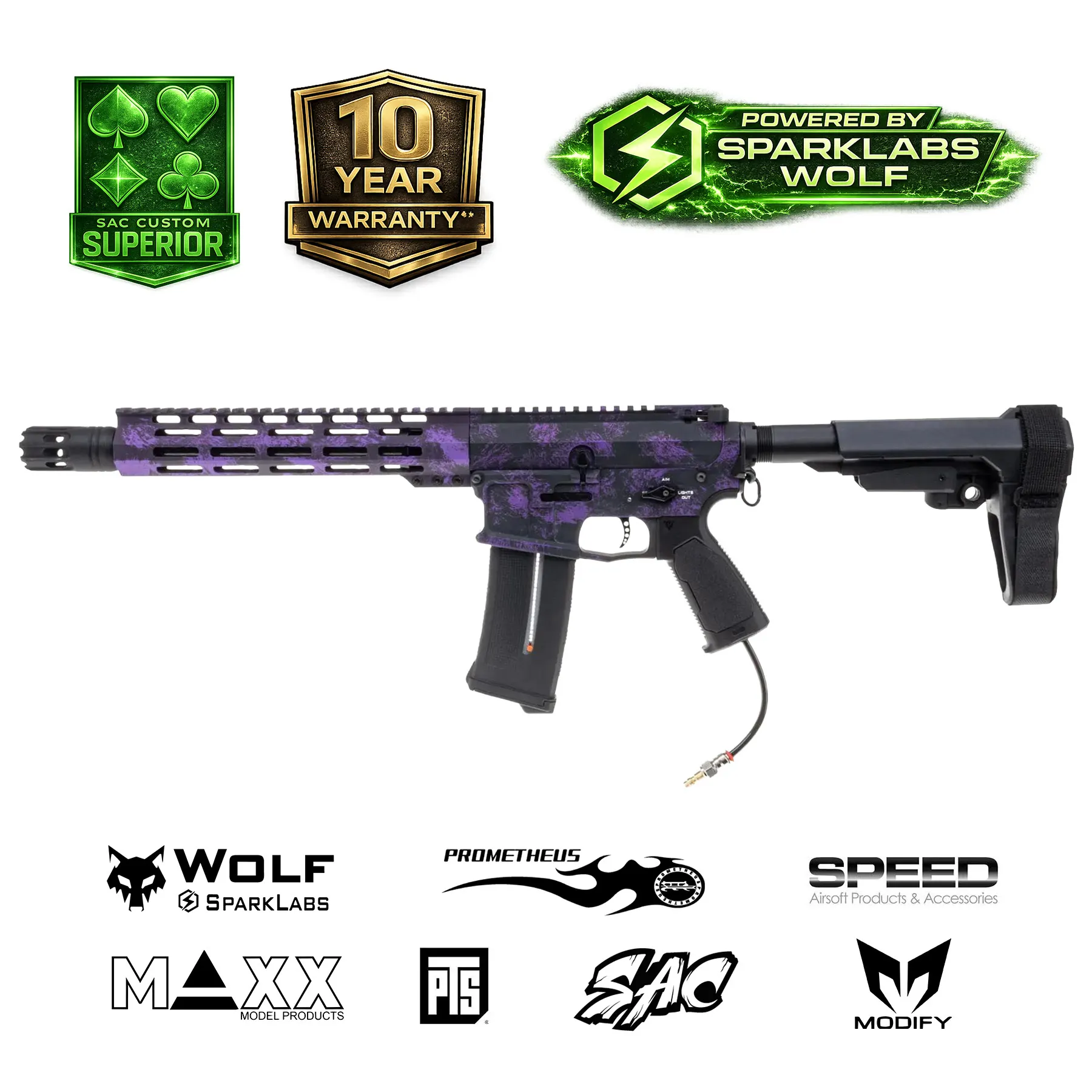 SAC WOLF SOLID - "Hels Fluch", HPA