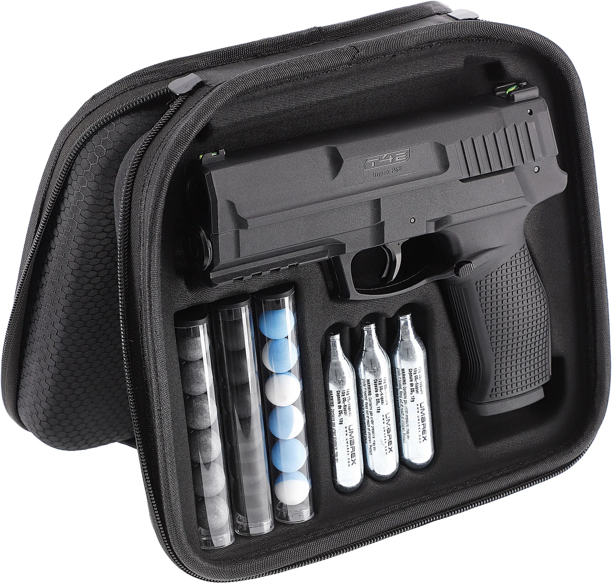 RAM Pistole T4E Impax P68 Set, Black