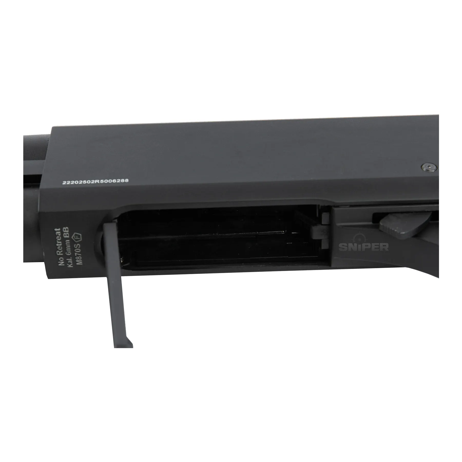 M870 Breacher Tri-Shot Action Pumpgun, Black