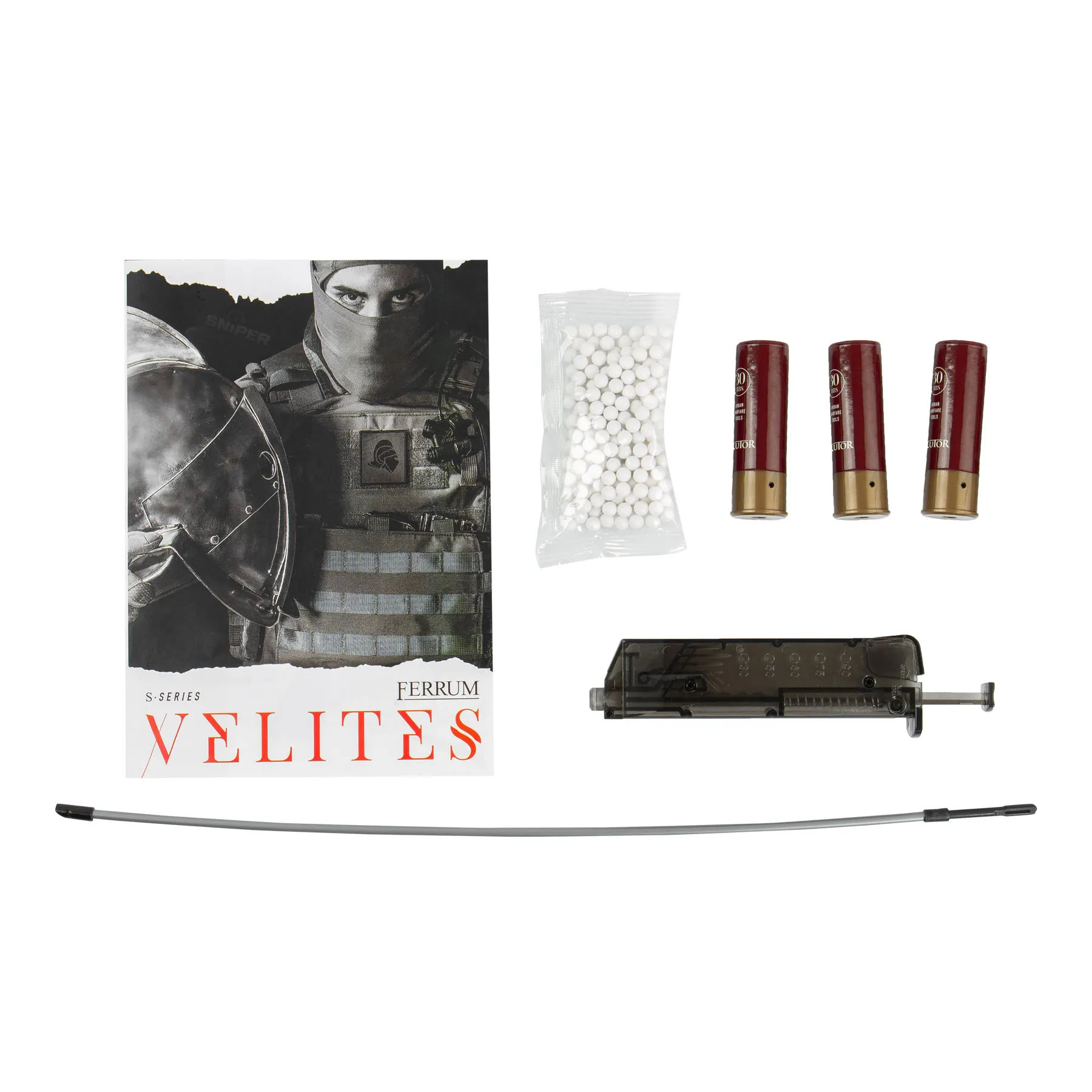 Velites Pumpgun Ferrum S-II, Black Velites Pumpgun Ferrum S-II, Black