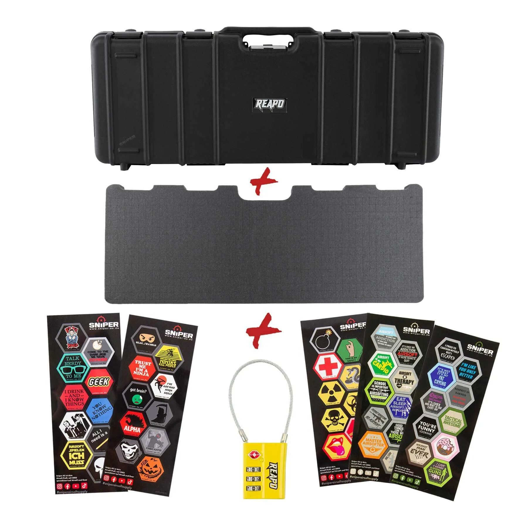 Kofferset Reapo Waffenkoffer Large 90 cm, soft PnP Kofferset Reapo Waffenkoffer Large 90 cm, soft PnP