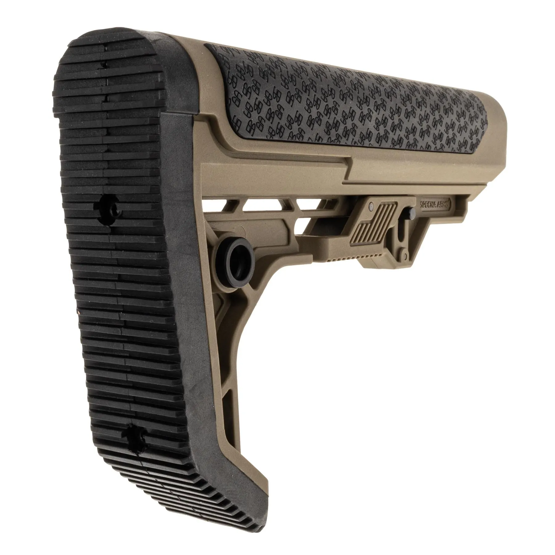 Specna Arms Light-Ops Stock, Half-Tan