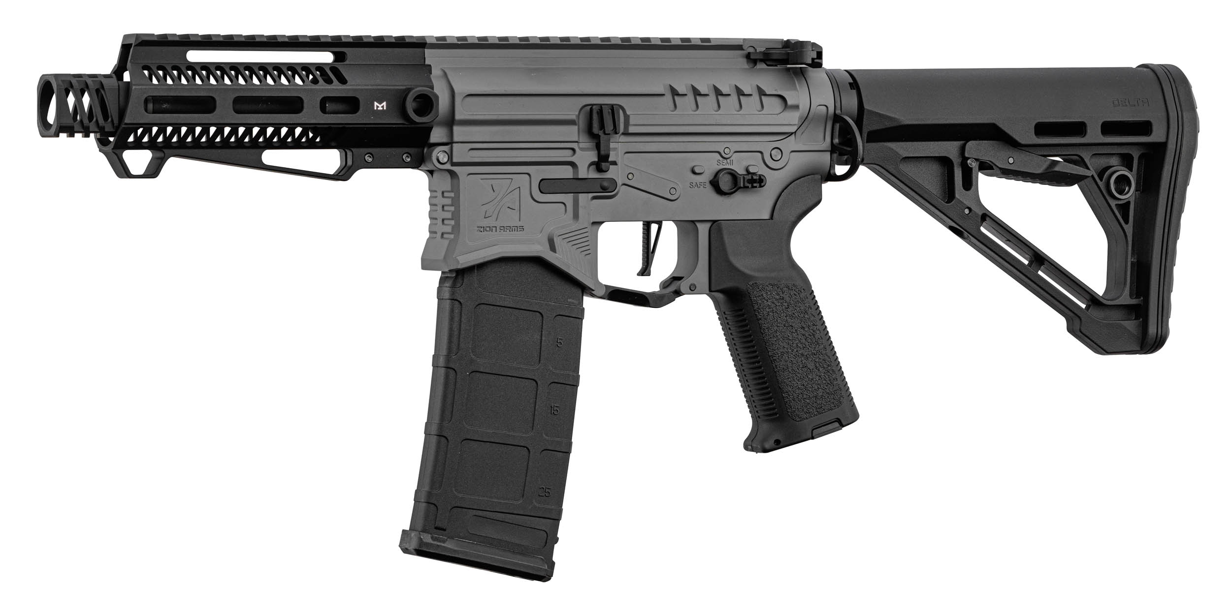 Zion Arms PW9 M4 M-Lok 6" (S)AEG, Black/Grey