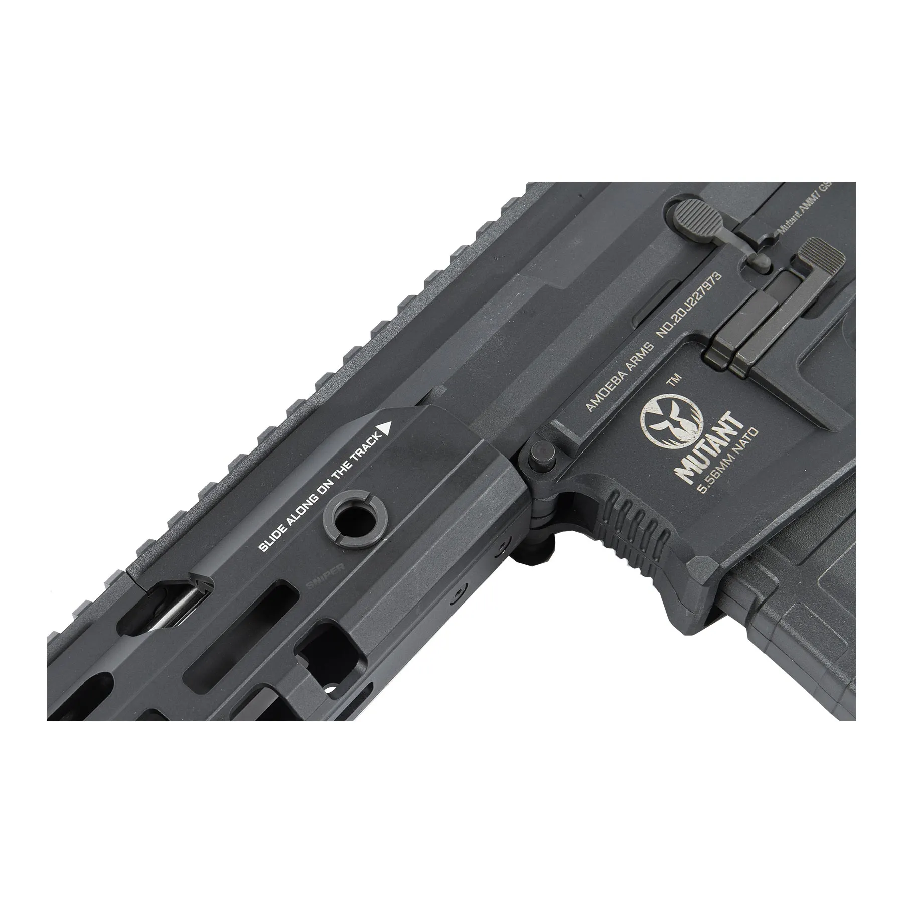 Ares Amoeba M4 Mutant AMM7 EFCS (S)AEG, Black Ares Amoeba M4 Mutant AMM7 EFCS (S)AEG, Black