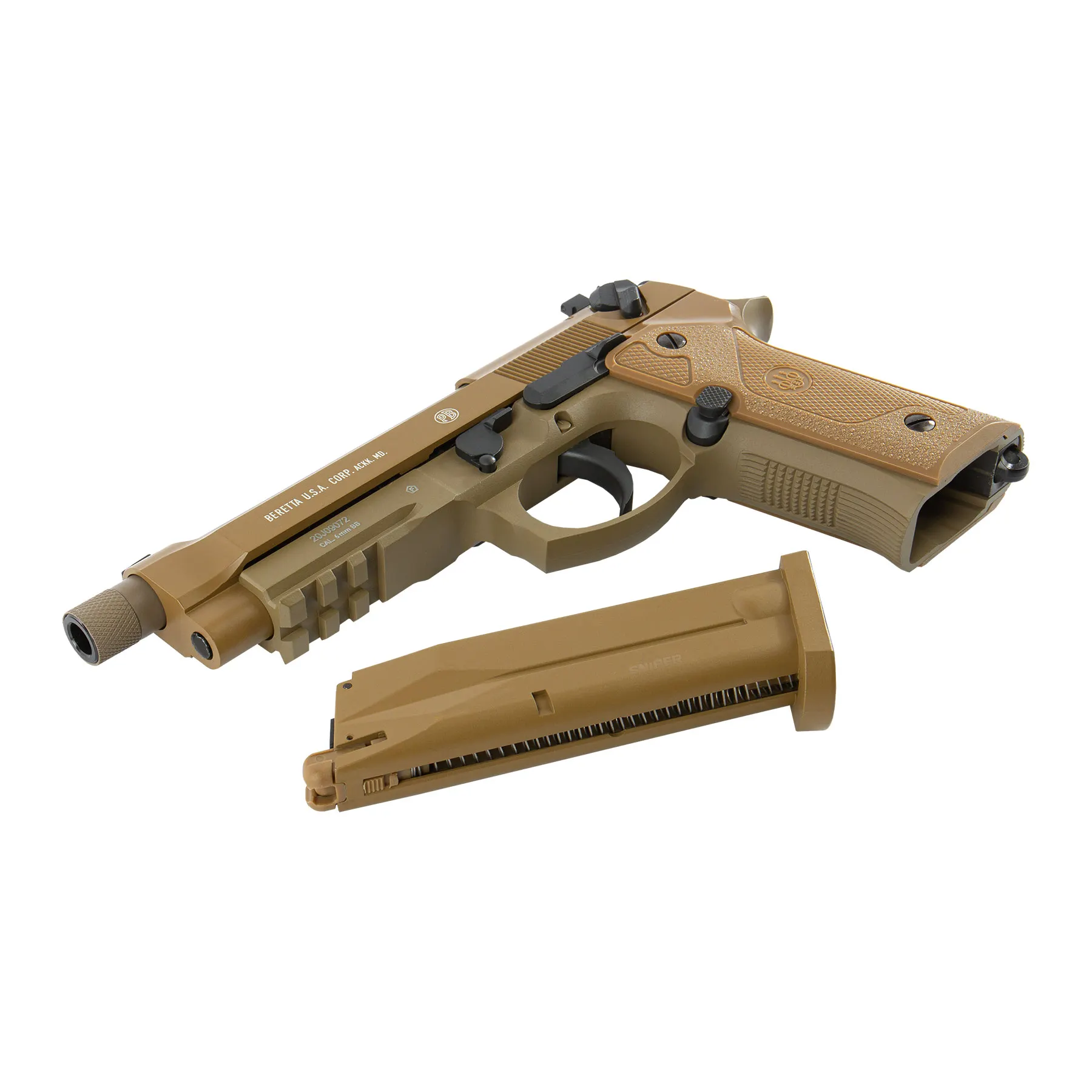 Beretta M9A3 Full Metal CO2, GBB Softair Pistole