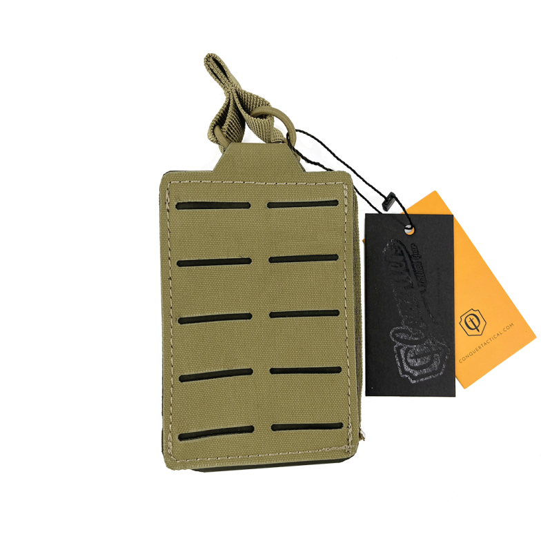 Conquer Single M4 Mag Pouch, Tan
