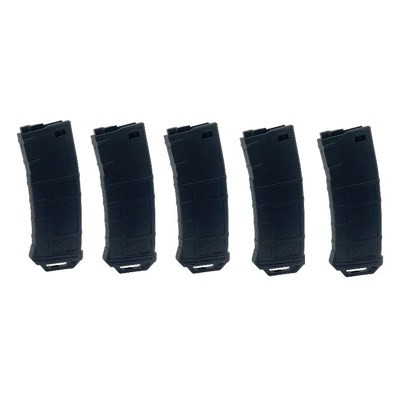 Amarok Fast Feed 250rds Mid-Cap Magazine A1, Black 5er-Pack