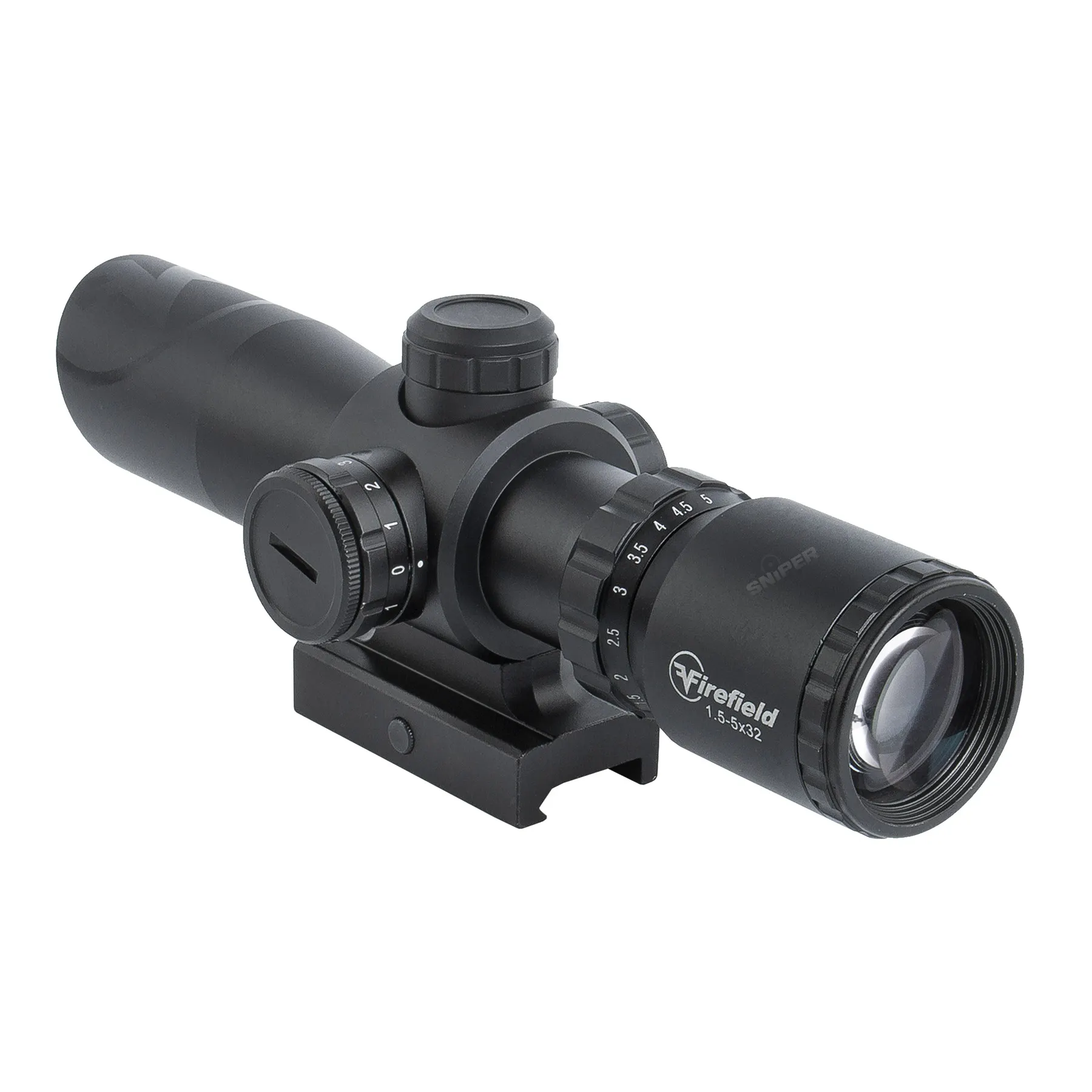 1.5-5x32 Barrage Zielfernrohr, Black