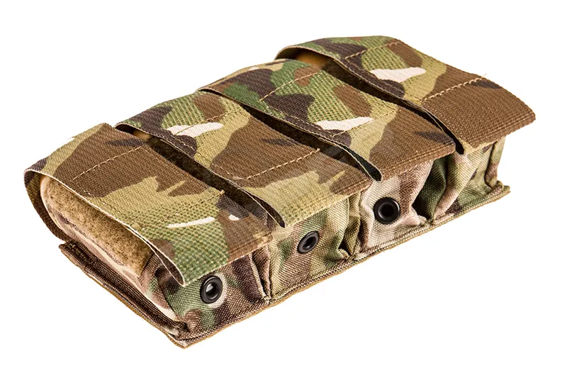 Quad 40mm Shell Velcro Pouch, Multicam