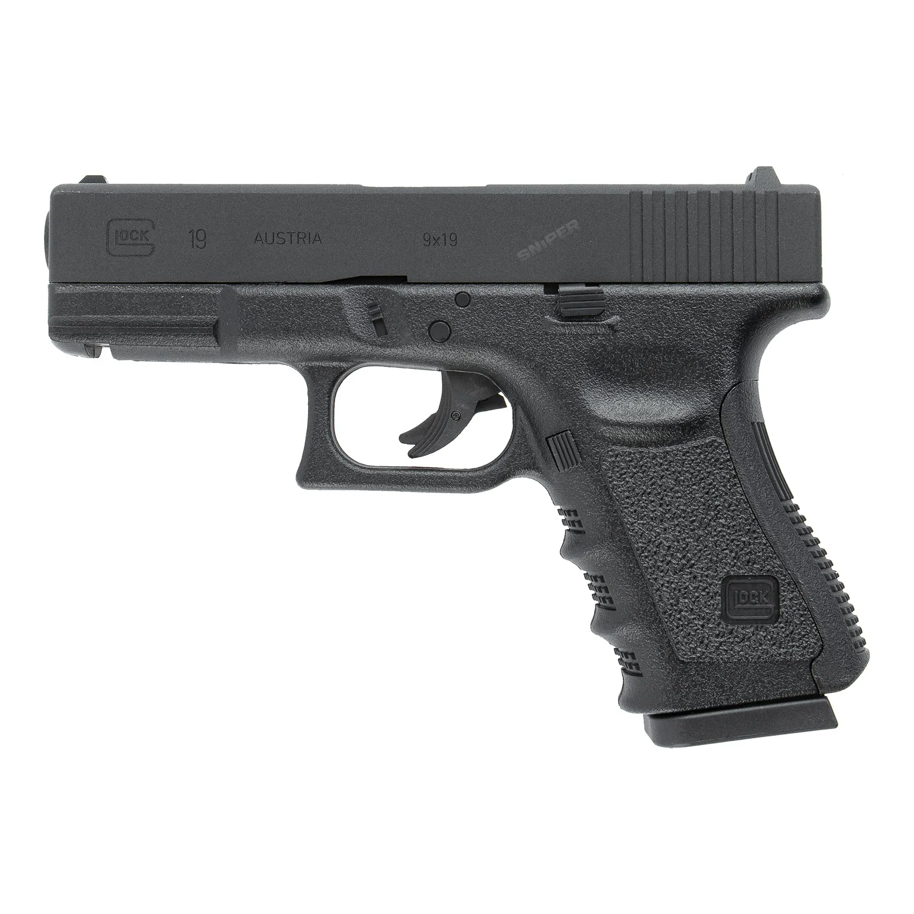 Glock 19 Gen 3 NBB Softair Pistole