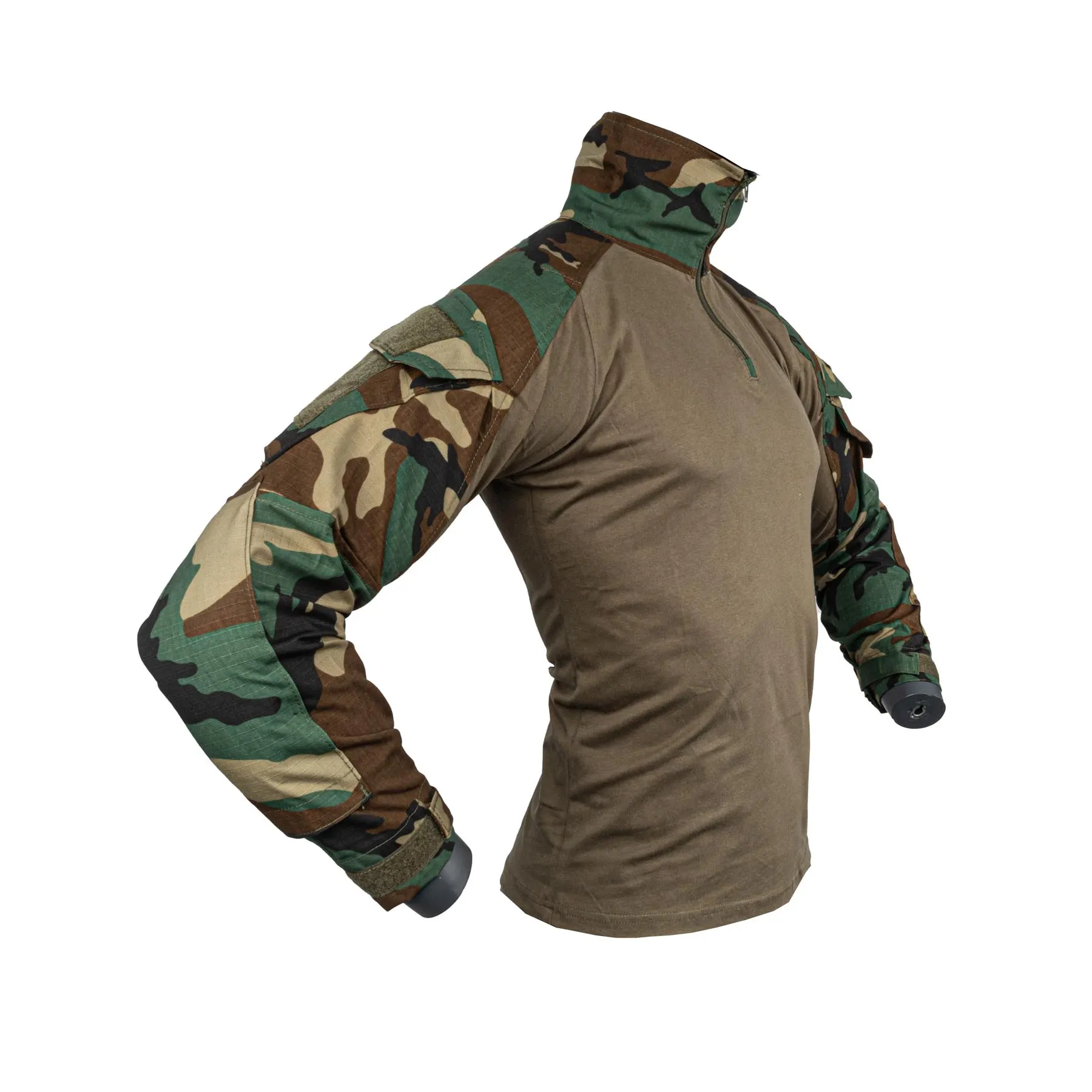 Conquer DLX Combat Shirt, Woodland