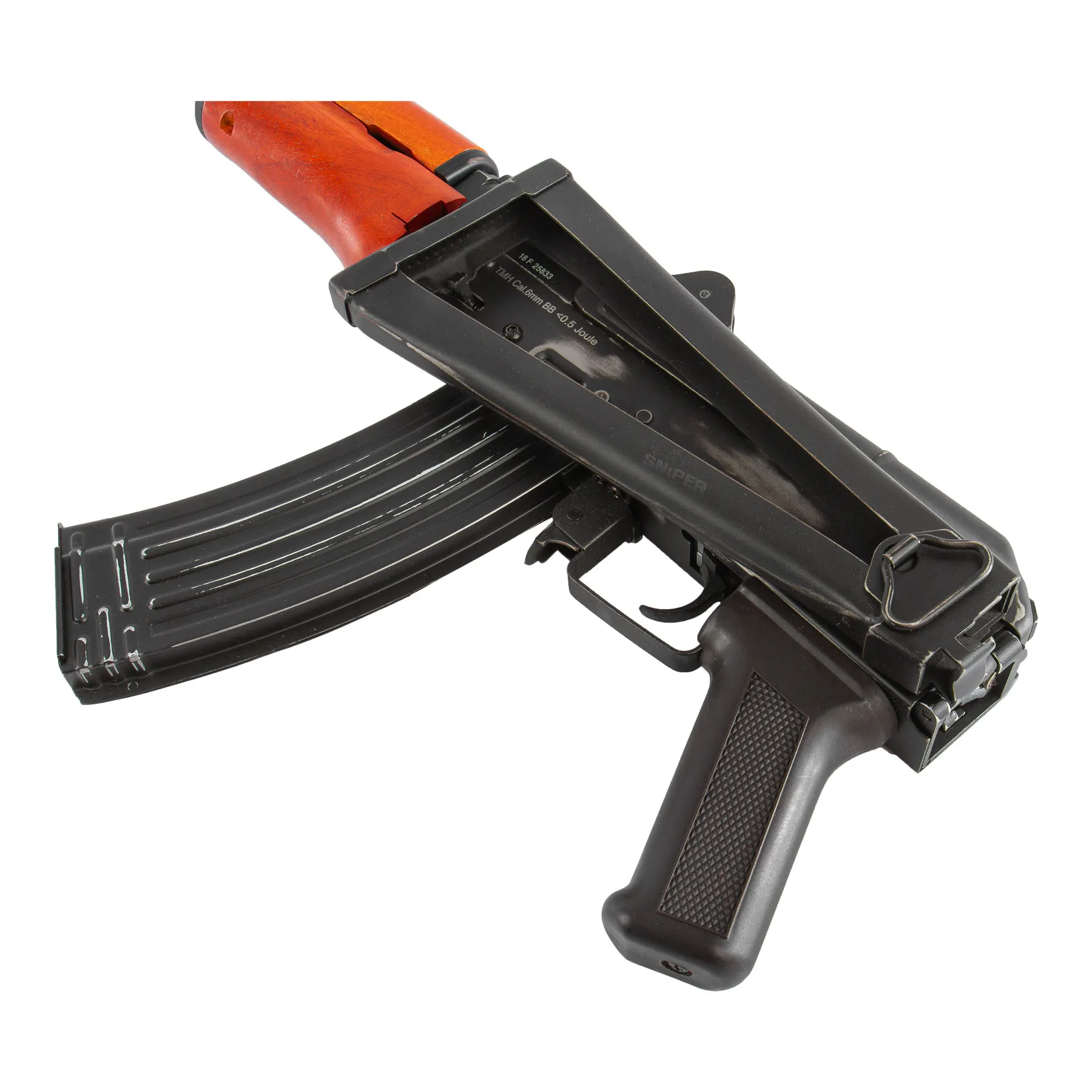 AKS74U Blowback < 0,5 Joule Softair Gewehr, Vintage
