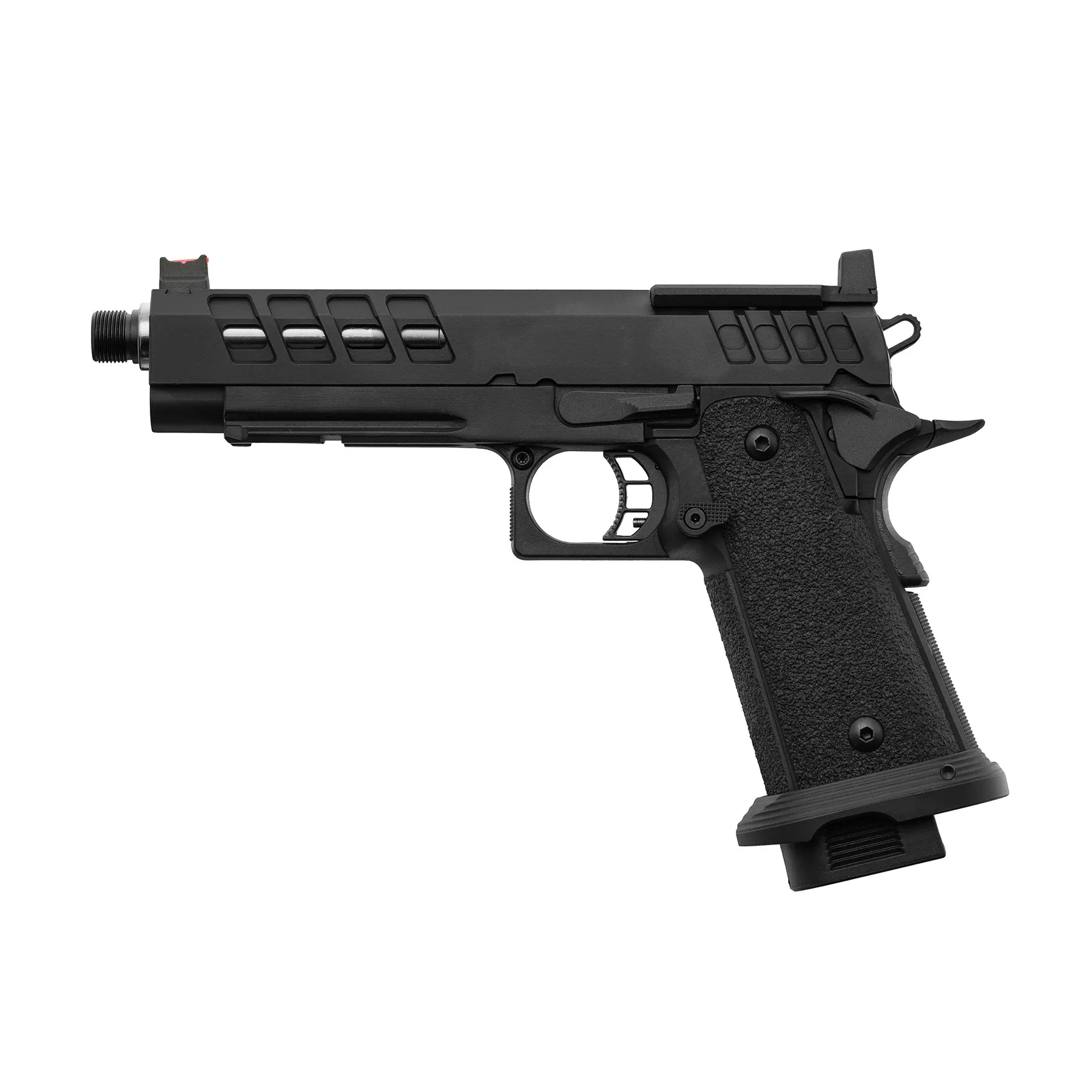 Lancer Tactical Heracles Hi-Capa GBB Softairpistole, Black