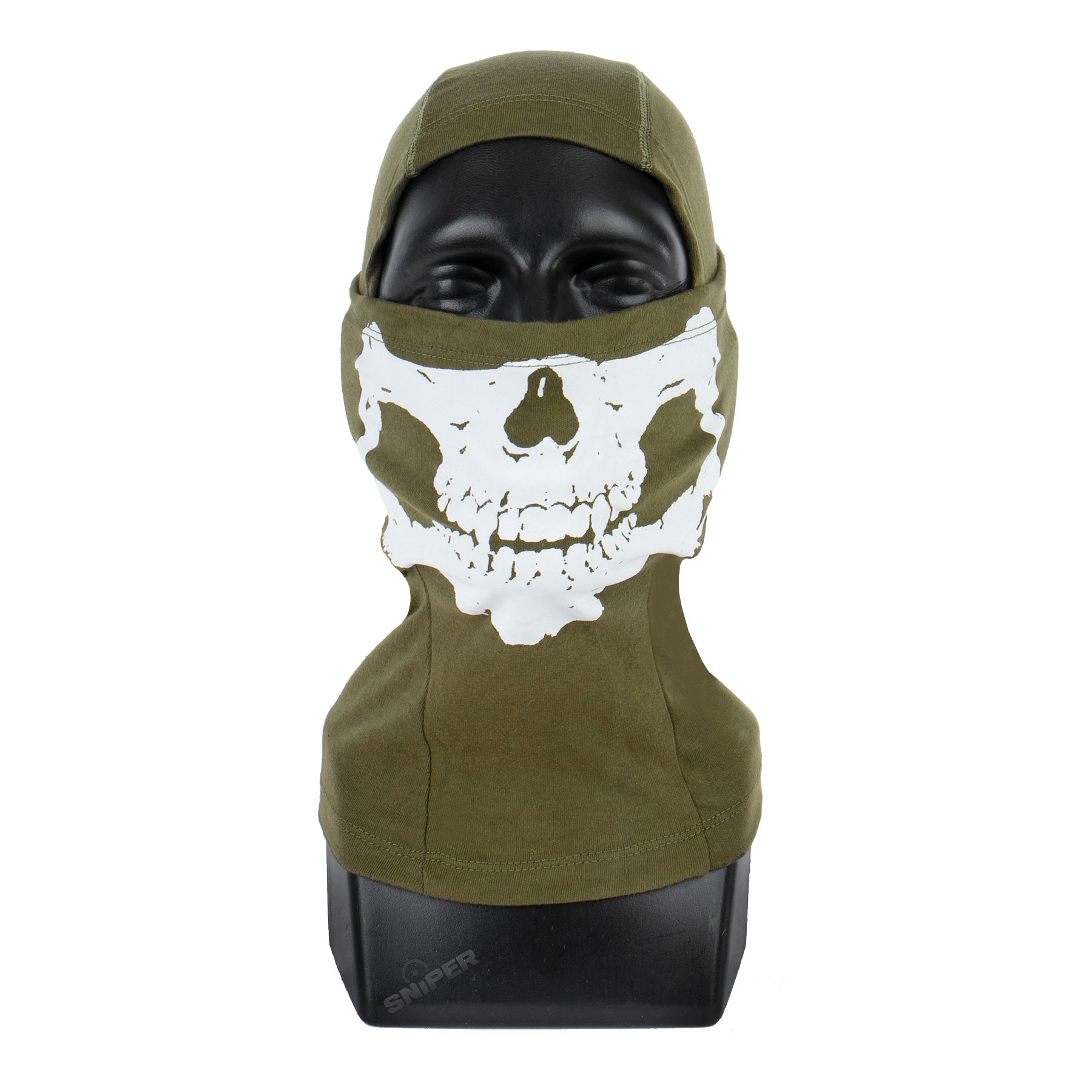 Balaclava Sturmhaube Skull, OD