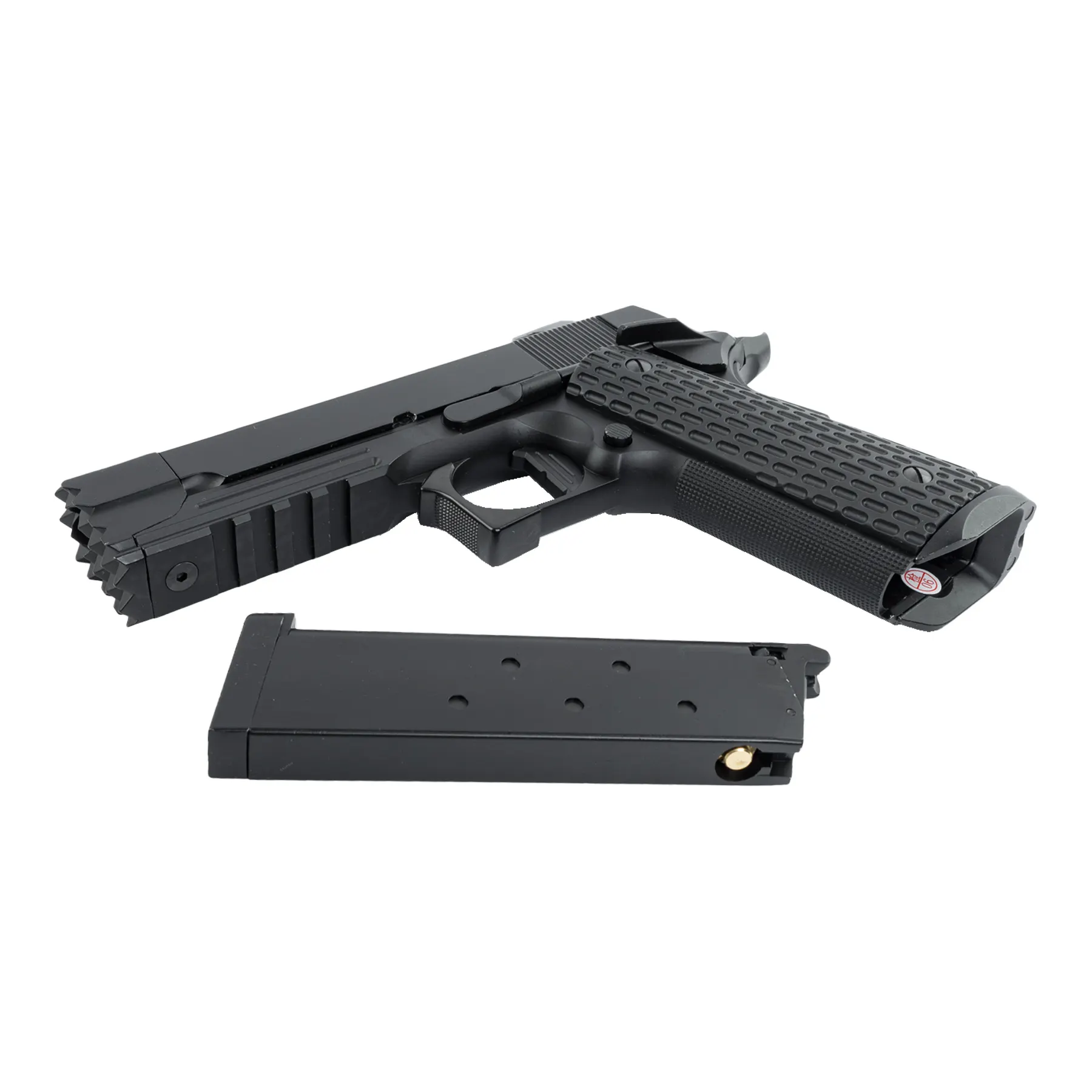Golden Eagle 3308 Tactical 1911 Full Metal, GBB Softair Pistole