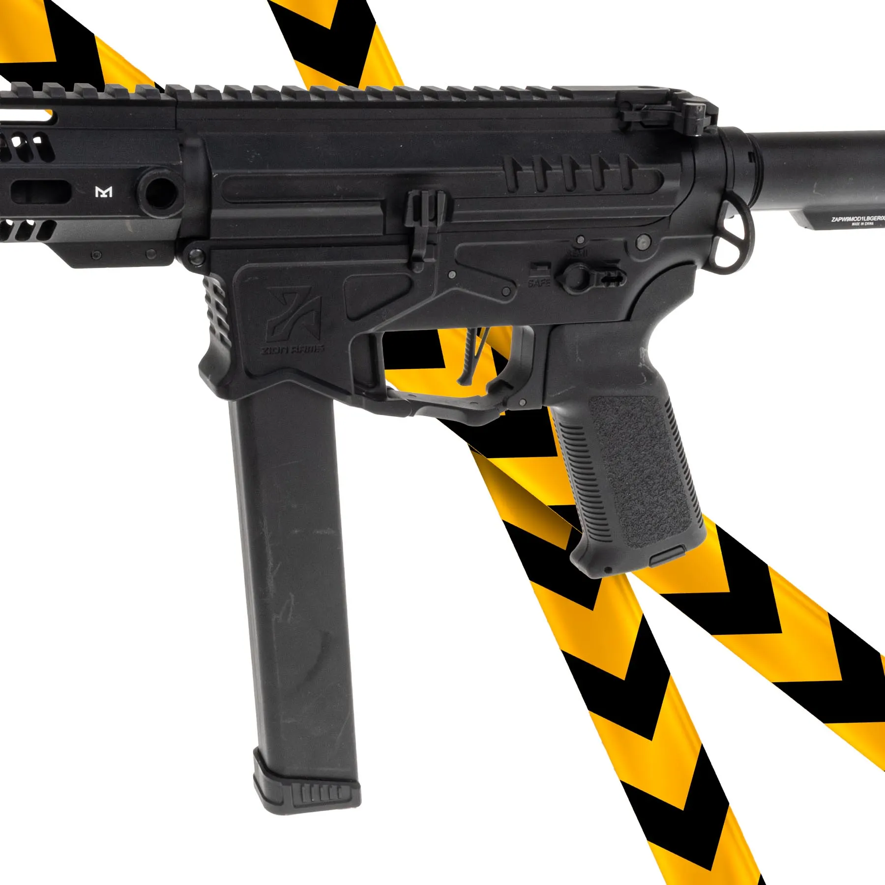 B-Ware Zion Arms PW9 M-Lok 10" (S)AEG, Black