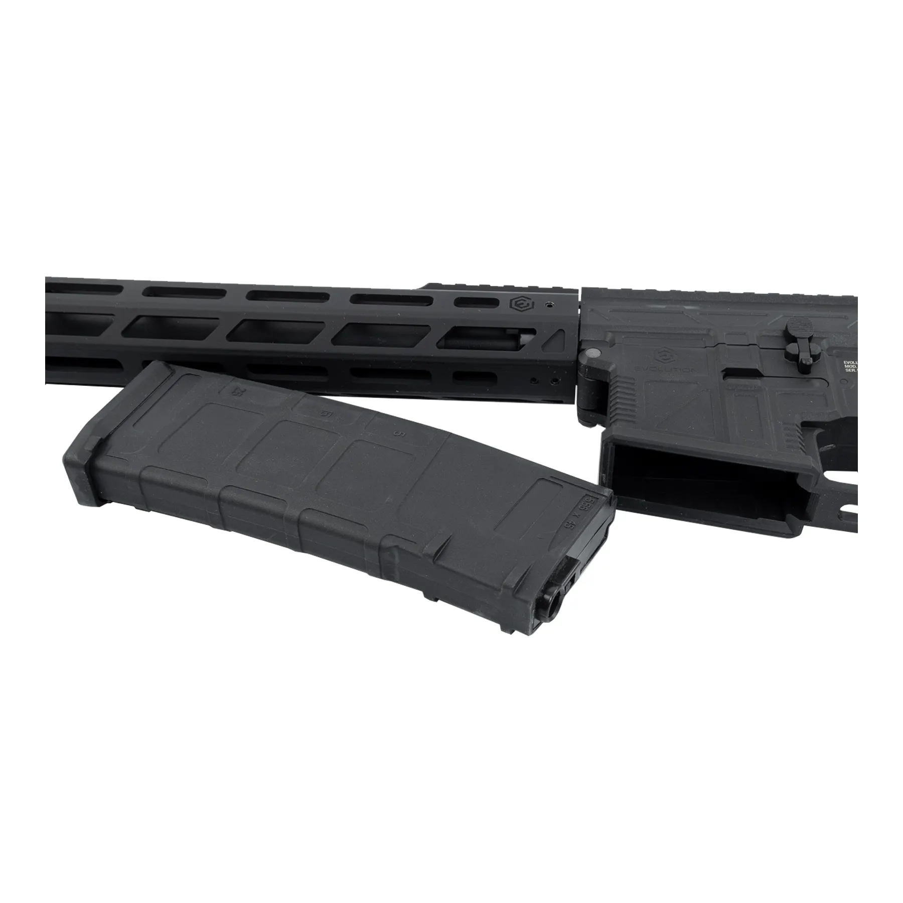 Evolution Ghost L EMR AEG < 0,5 Joule Softair Gewehr, Black Evolution Ghost L EMR AEG < 0,5 Joule Softair Gewehr, Black