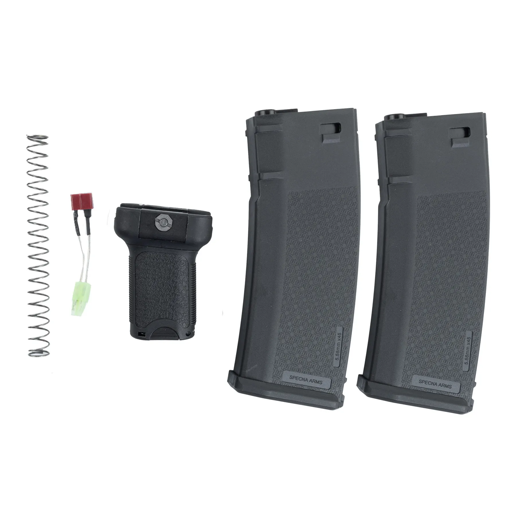 SA-E11 Edge Light Ops Stock (S)AEG, Black