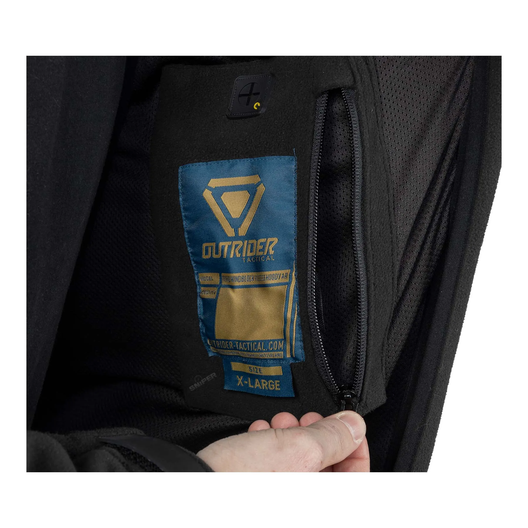 Sniper-AS T.O.R.D Windbloock Fleece Hoody AR