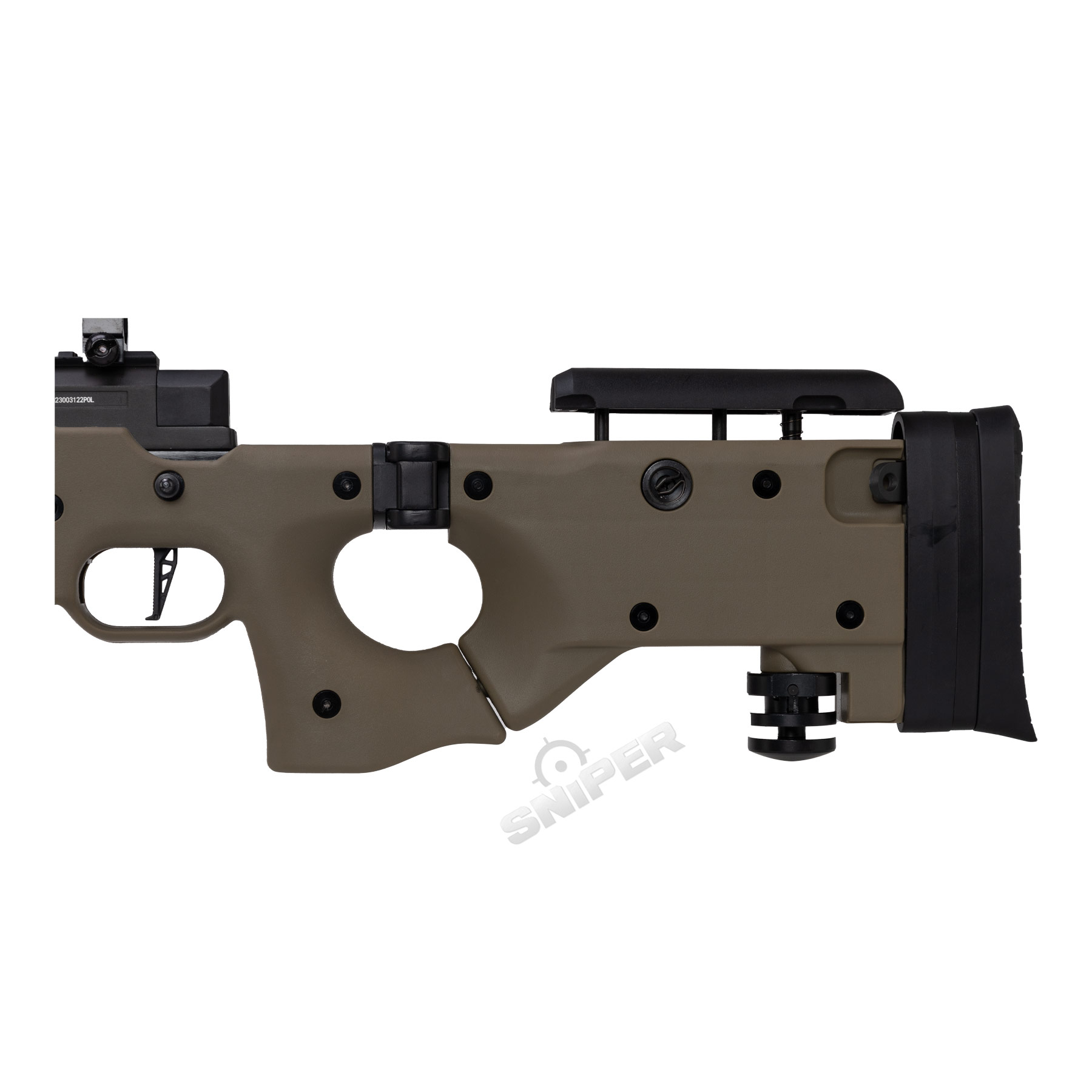 Specna Arms SA-S14 Scharfschützengewehr w/ Scope & Bipod, Tan
