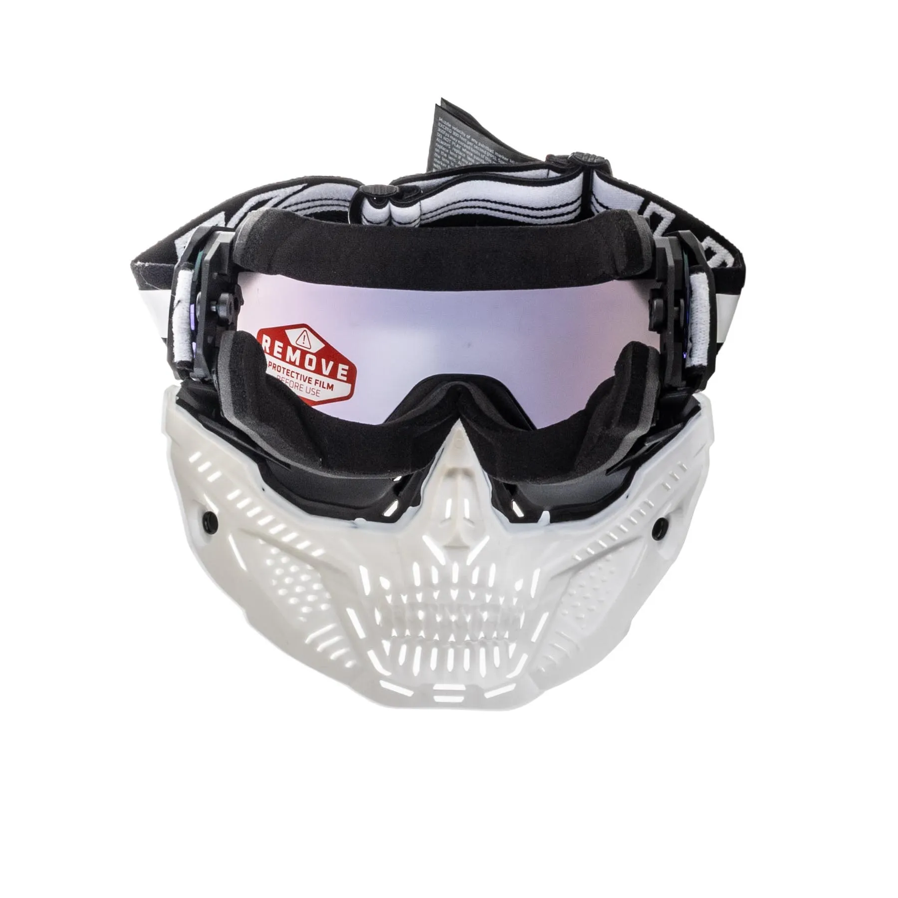 RMX GHOST Edition Goggle System, white fire #1
