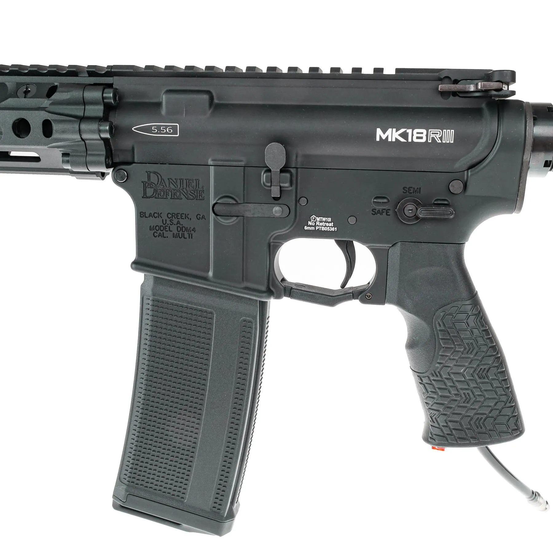 Wolverine MTW Daniel Defense RIS III Milspec HPA, Black