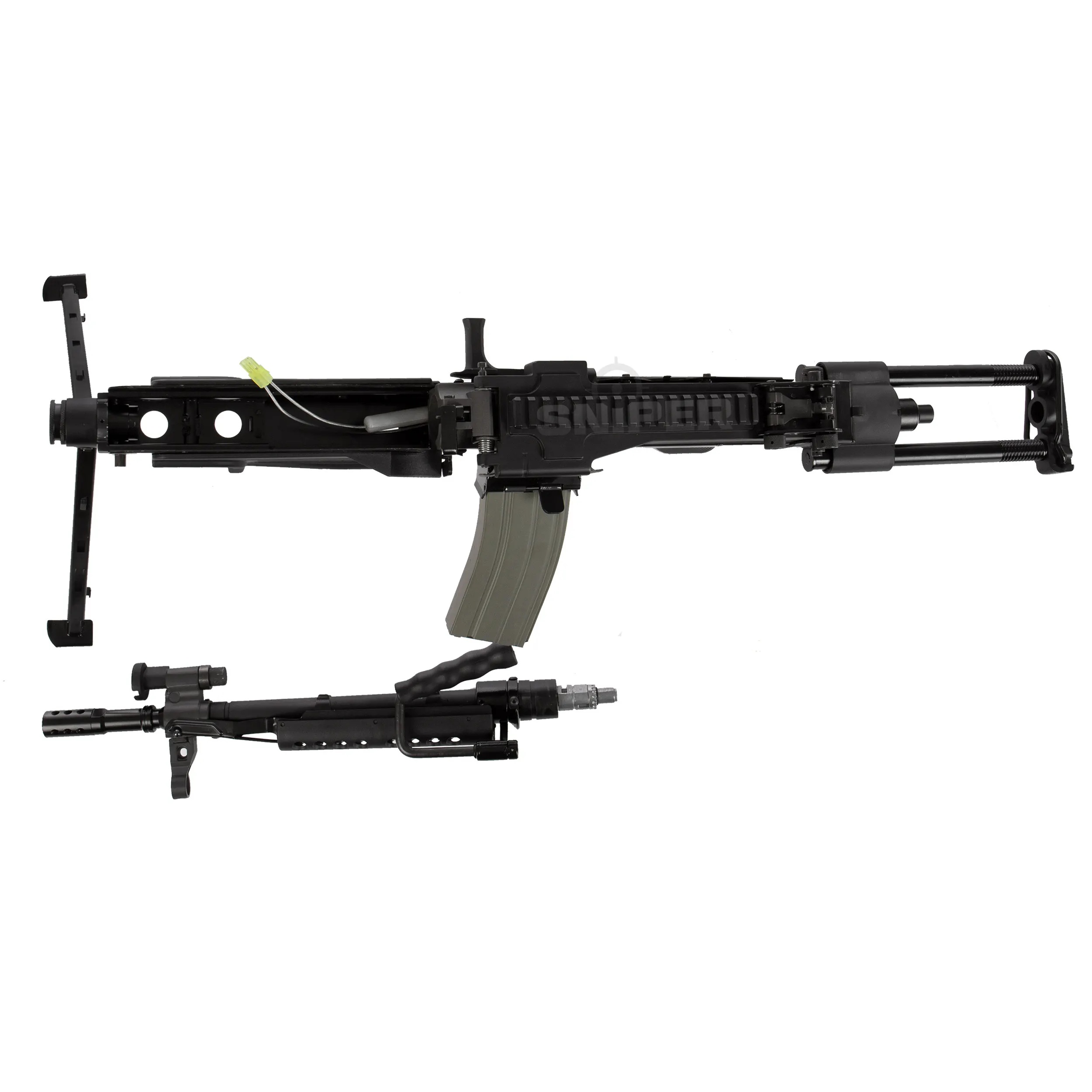 M249 Para, < 0,5 Joule, AEG, black