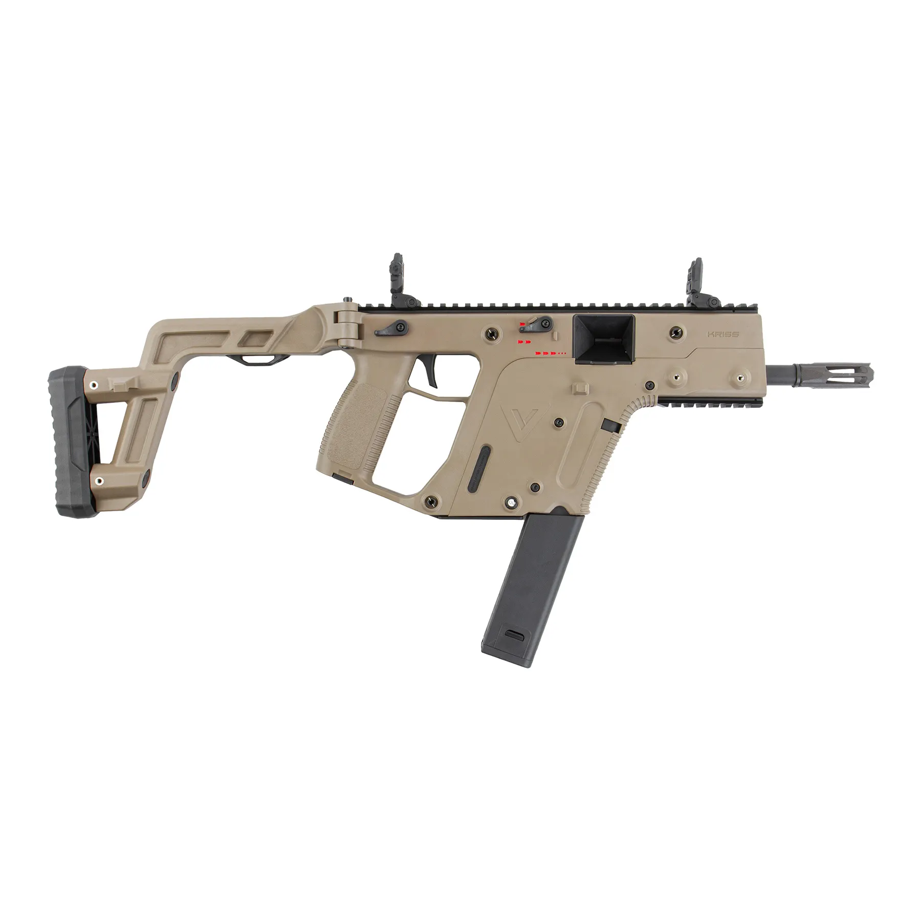Kriss Vector < 0,5J AEG Softair Gewehr, Dark Earth Kriss Vector < 0,5J AEG Softair Gewehr, Dark Earth