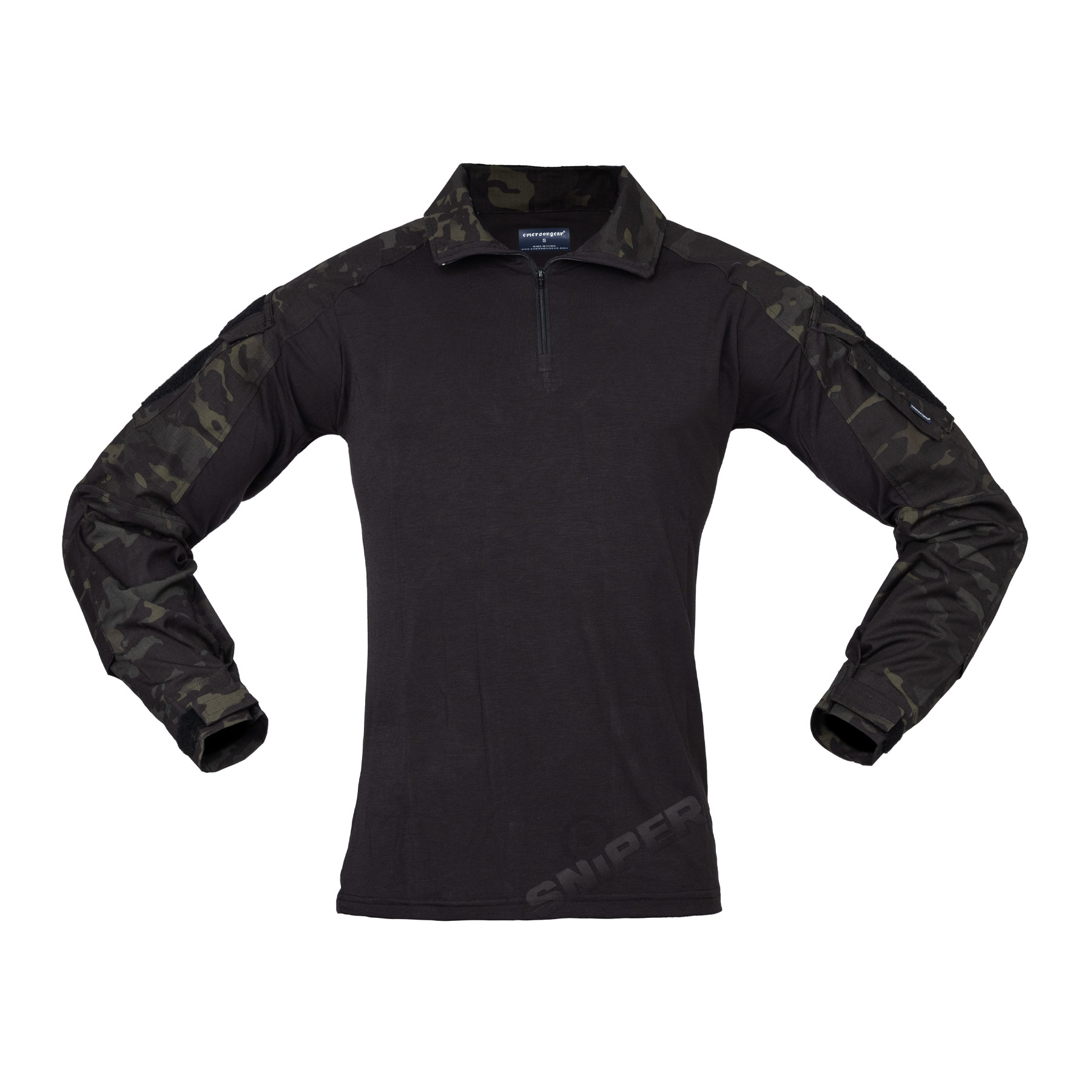 Emerson EM3 Upgraded Combat Shirt, Multicam Black