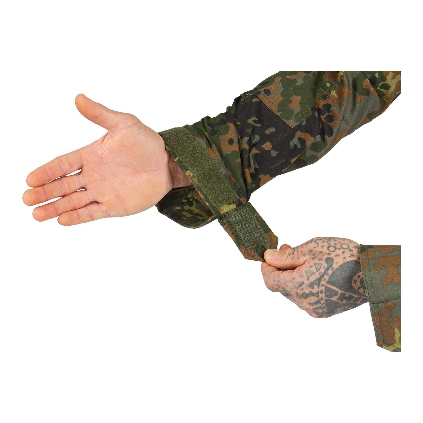 Invader Gear Combat Shirt, Flecktarn 3XL