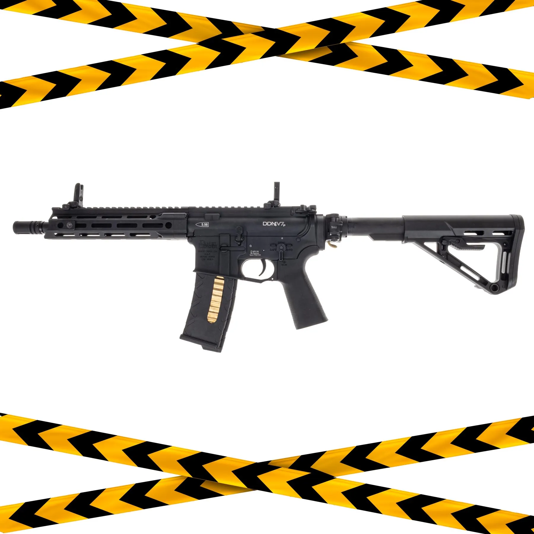 B-Ware EMG Daniel Defense V7P GBB Softair Rifle, Black