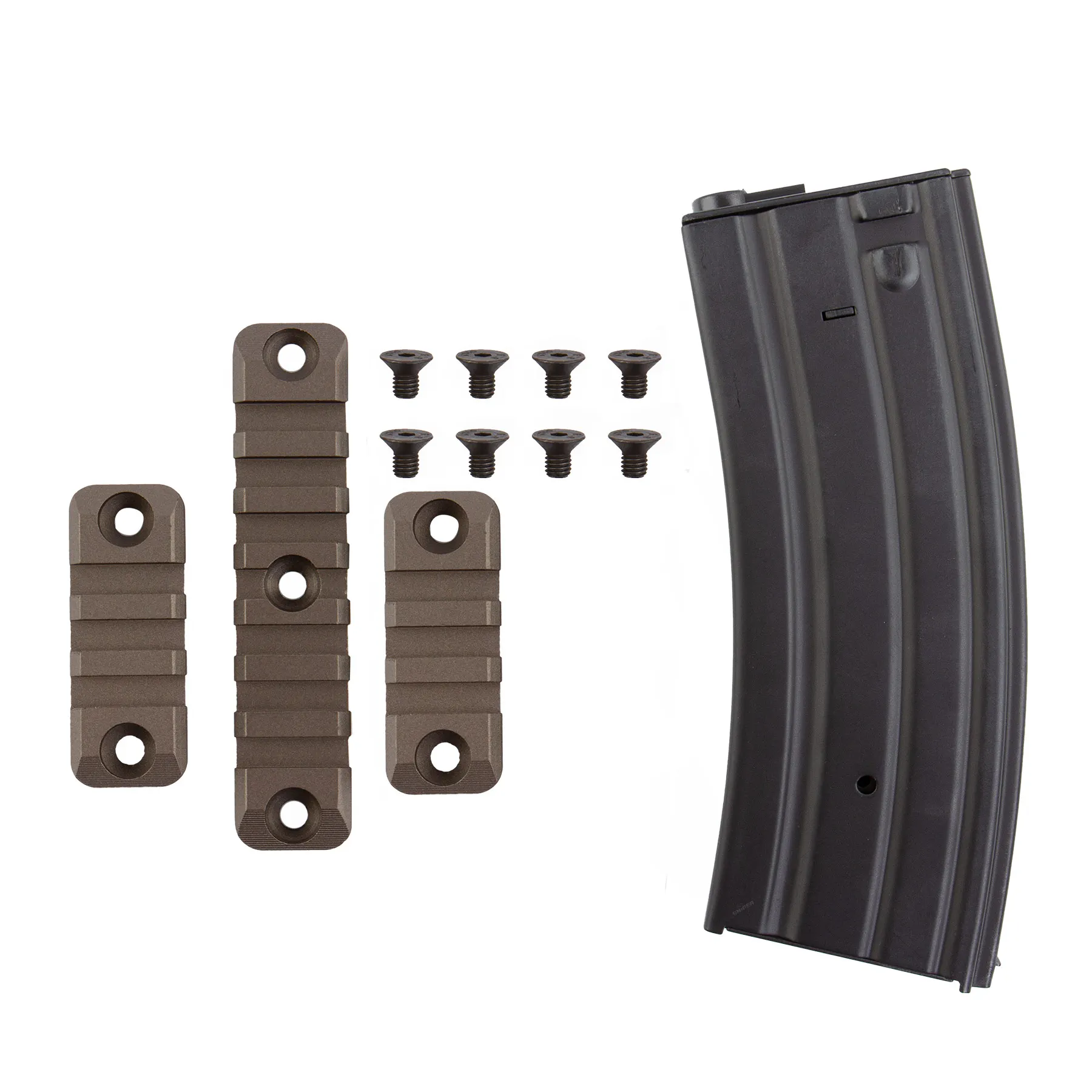 E&C Sopmod 10.5" QR 1.0 EGV (S)AEG, Dark Earth