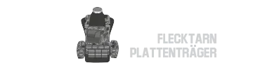 Flecktarn Plattenträger