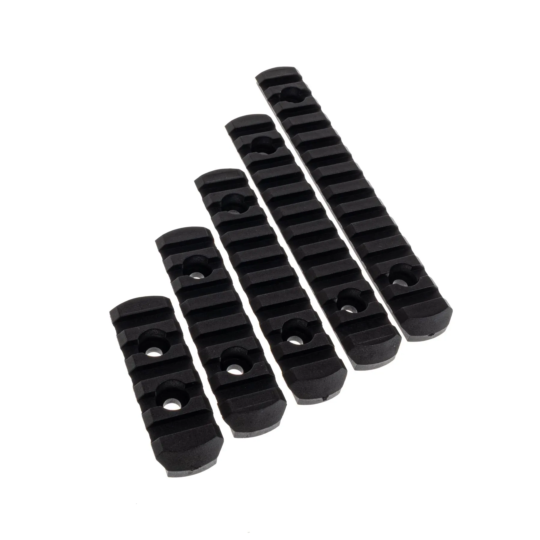 M-Lok 5/7/9/11/13 Slots Rail Set, Black M-Lok 5/7/9/11/13 Slots Rail Set, Black