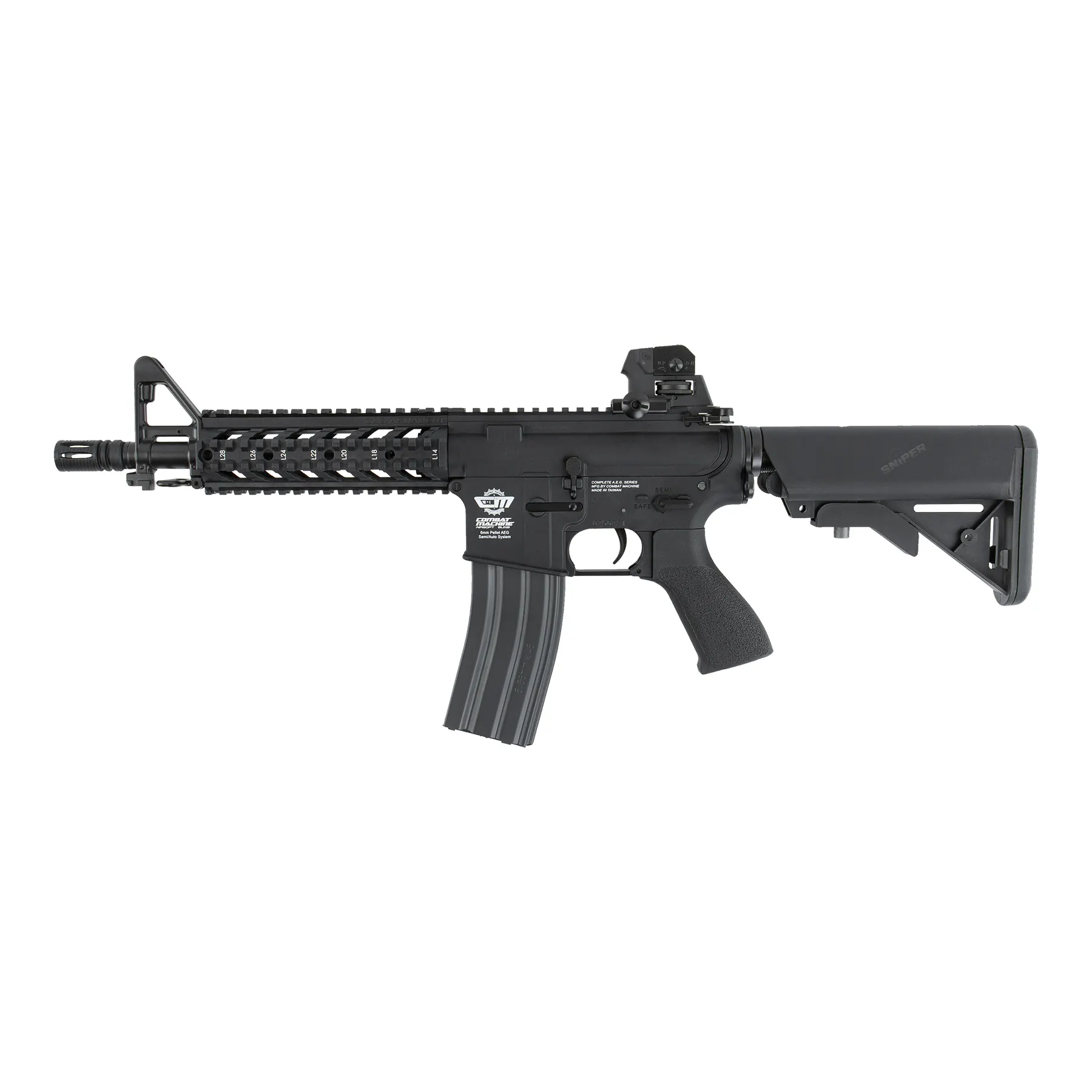 CM16 Raider, Black < 0,5 Joule, AEG