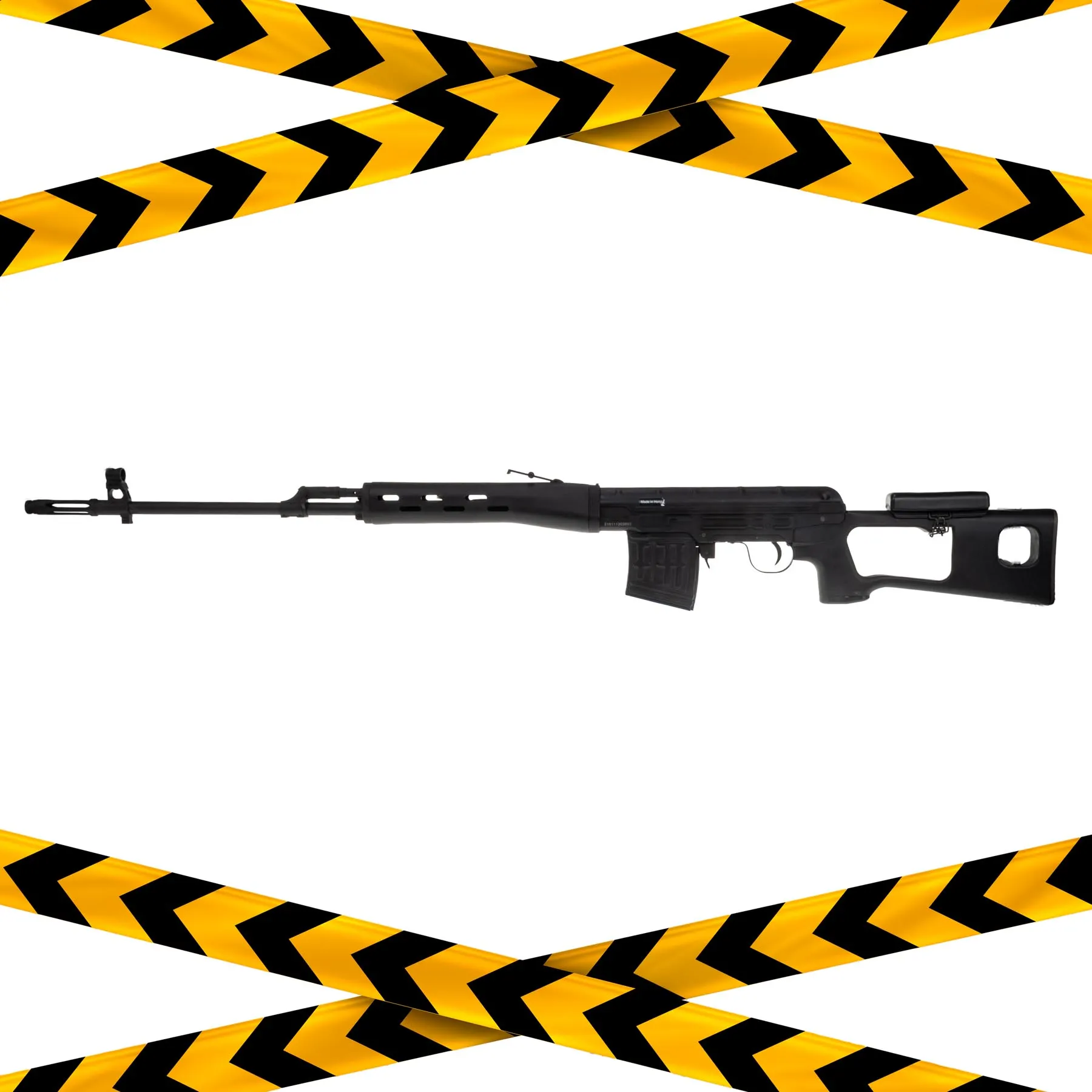 B-Ware Kalashnikov SVD Sniper Rifle, (S)AEG