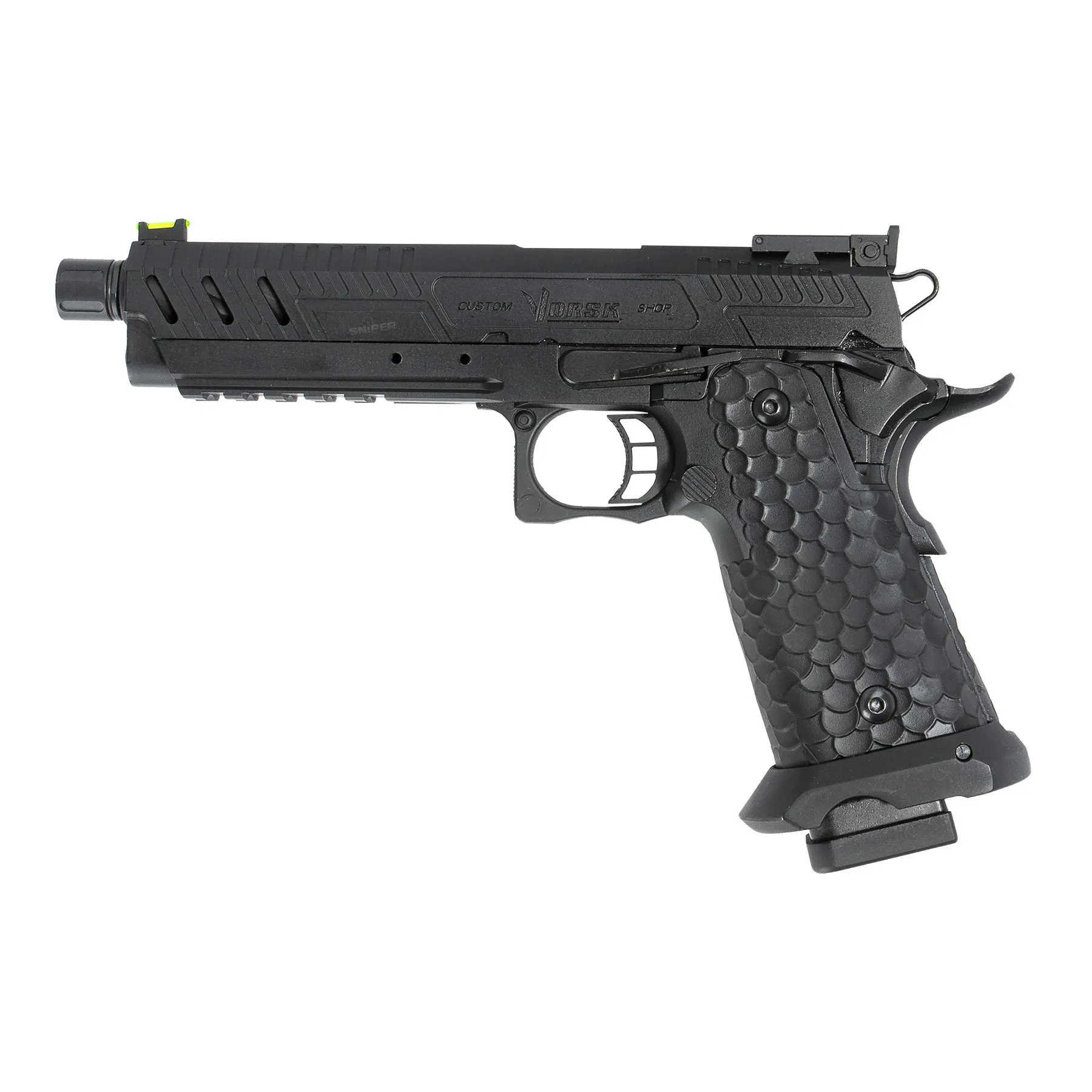 Vorsk Hi-Capa 5.1 Black GBB Softair Pistole