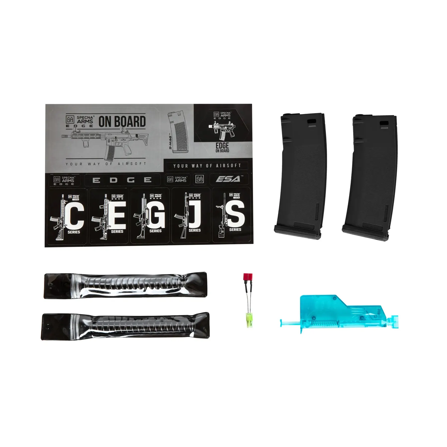Specna Arms SA-P22 Prime BLDC w/ Aster II (S)AEG, Black