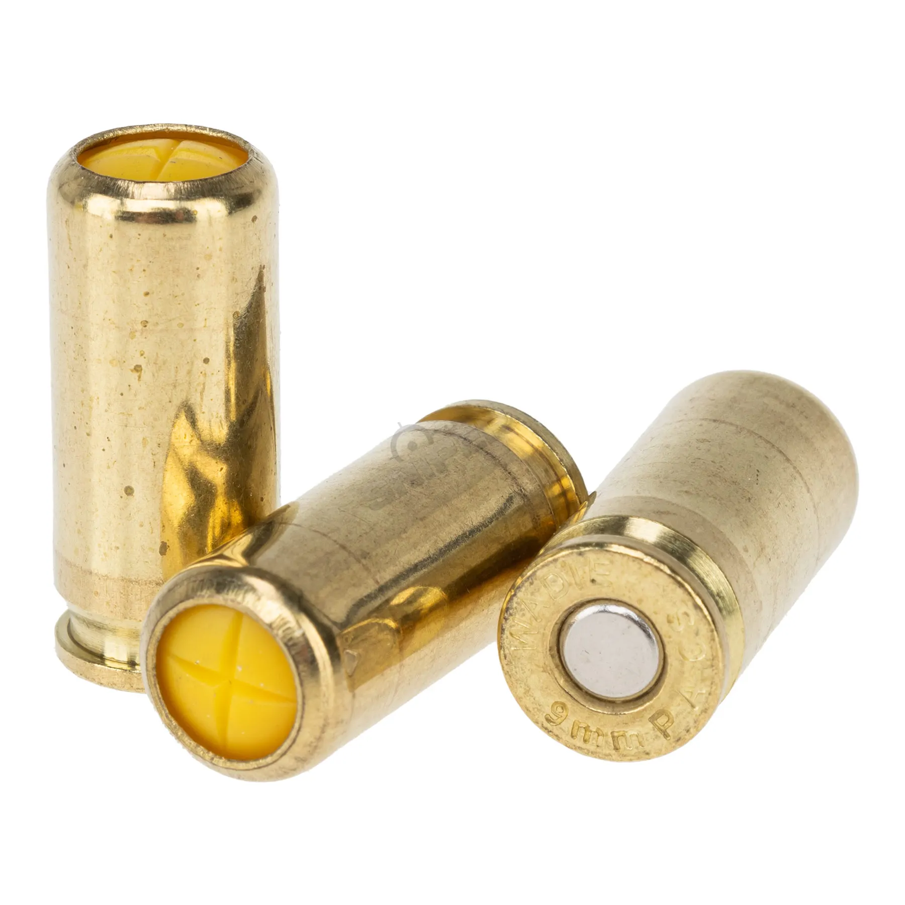 Wadie CS 9mm Gaspatronen für Pistolen, 10 Stück Wadie CS 9mm Gaspatronen für Pistolen, 10 Stück