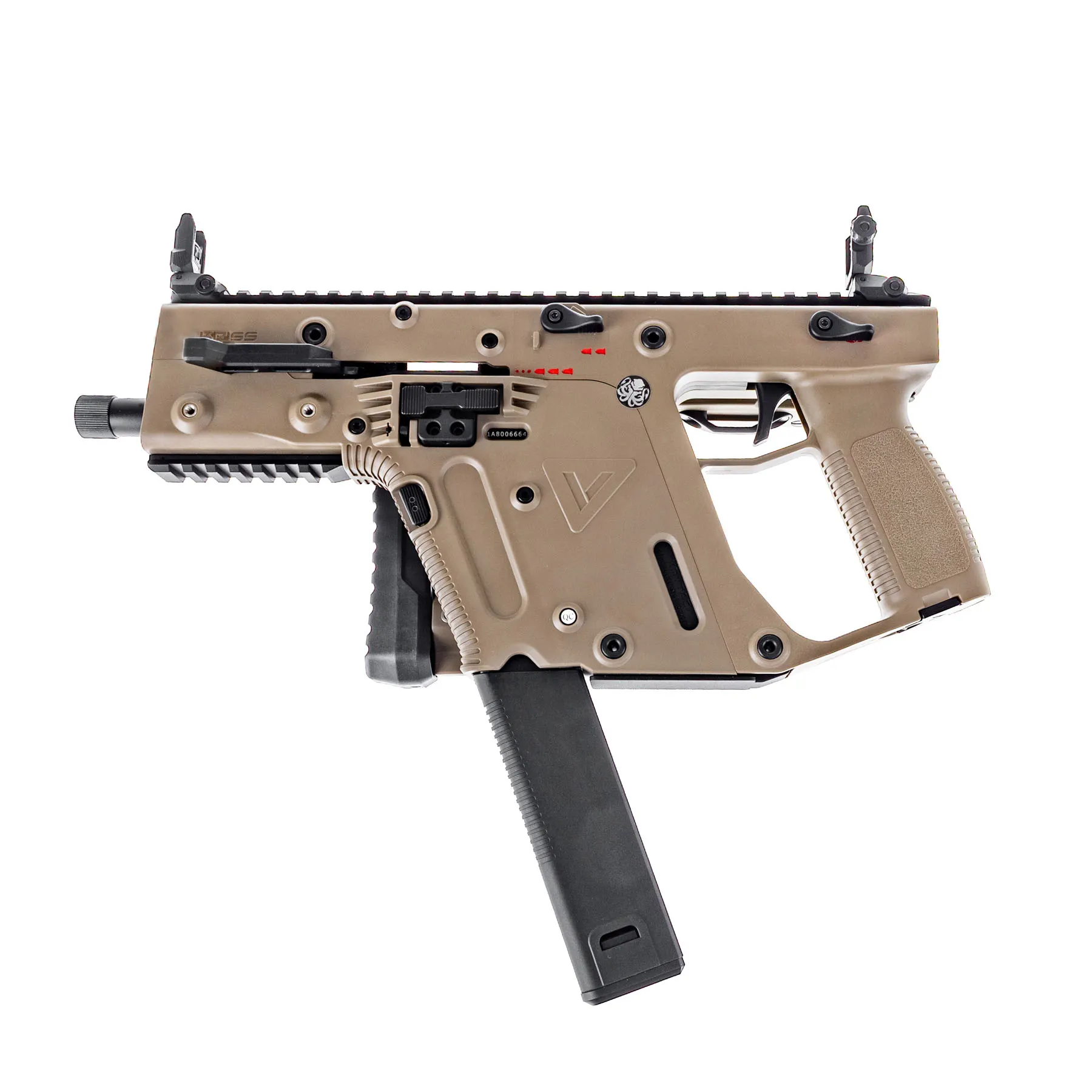 Kriss Vector GBB Airsoft Rifle, Dark Earth Kriss Vector GBB Airsoft Rifle, Dark Earth