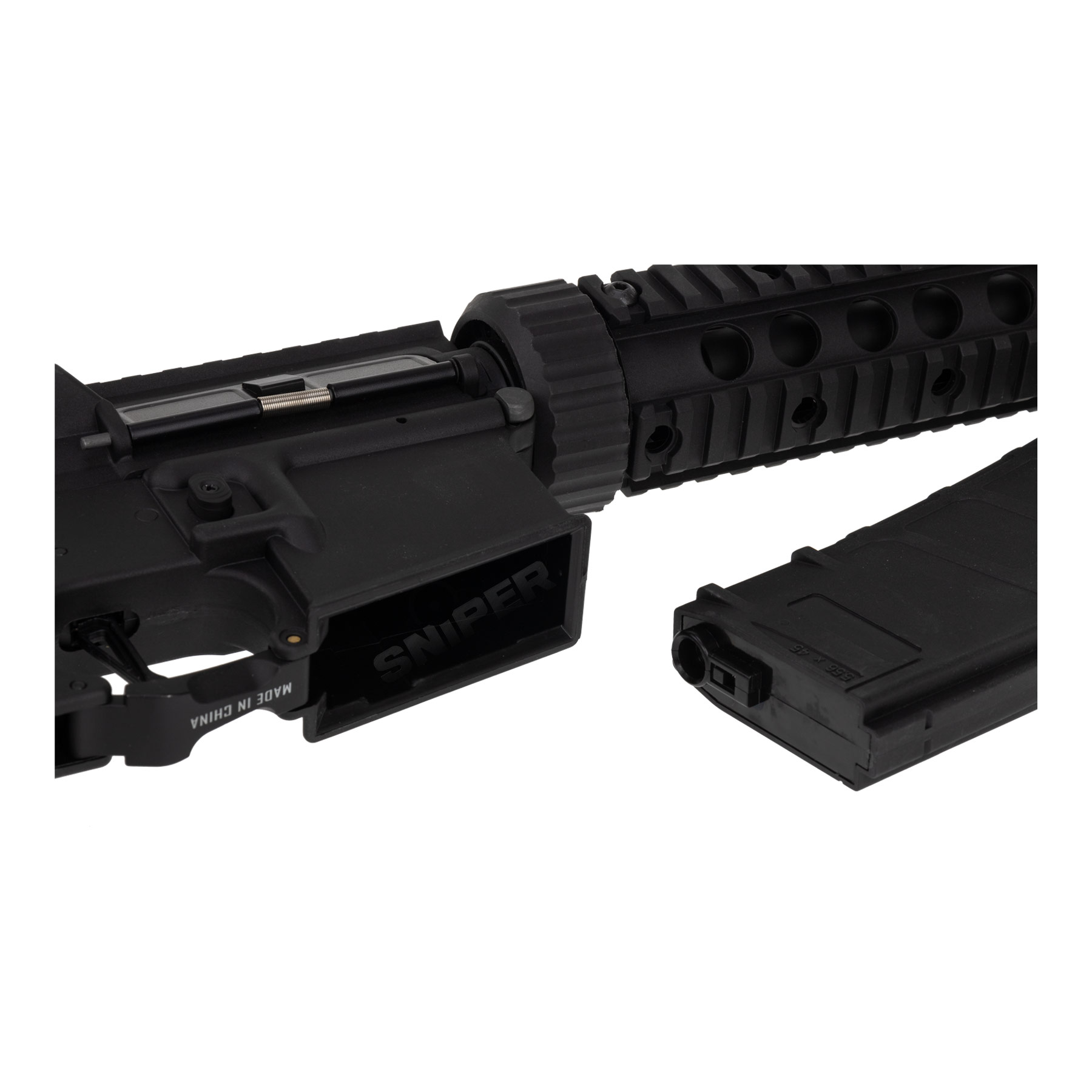 Einsteiger Set #2 - Lancer M4 SD Combo 14,5" w/ Nebula ETU (S)AEG, Black