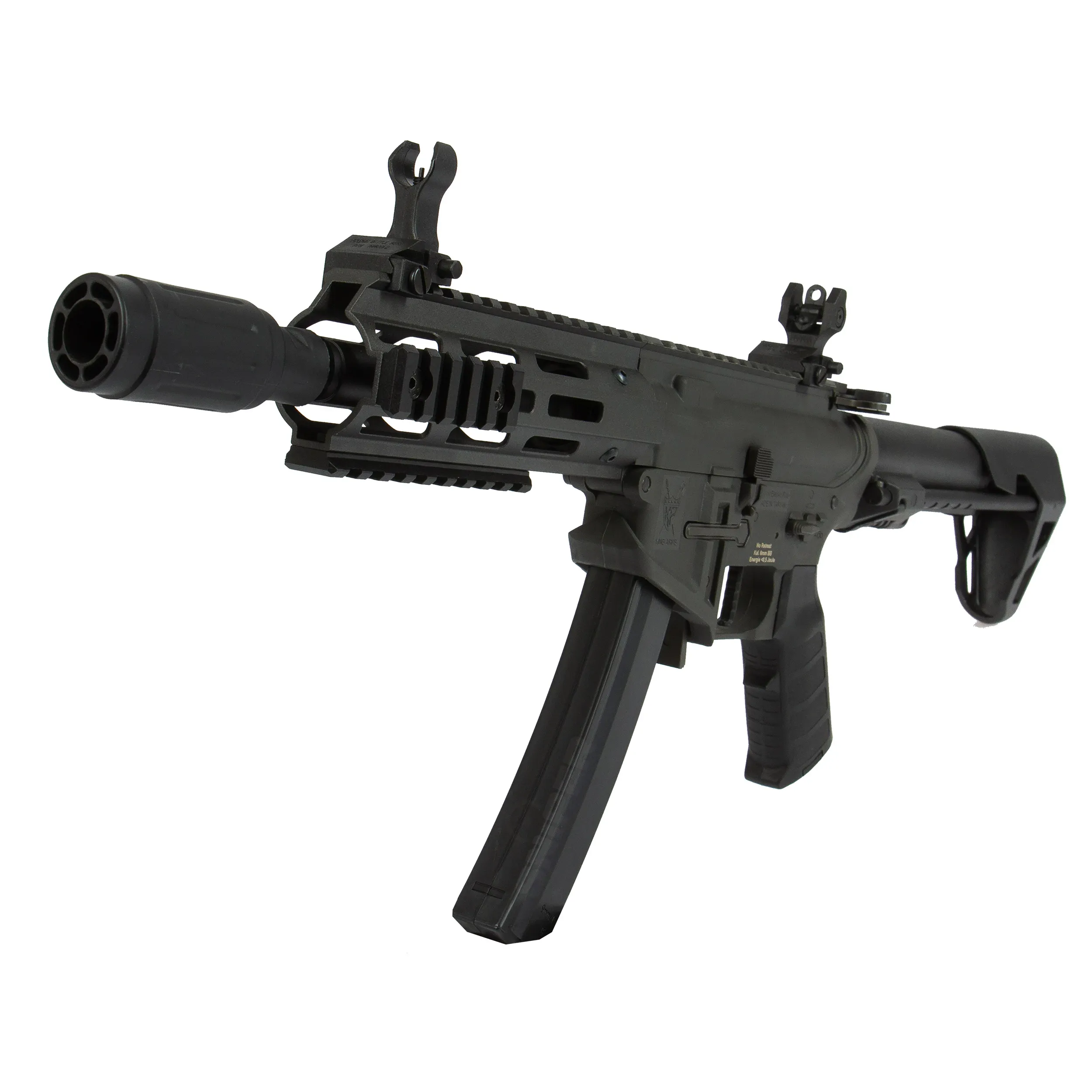 PDW SBR, < 0,5 J, AEG, Grey
