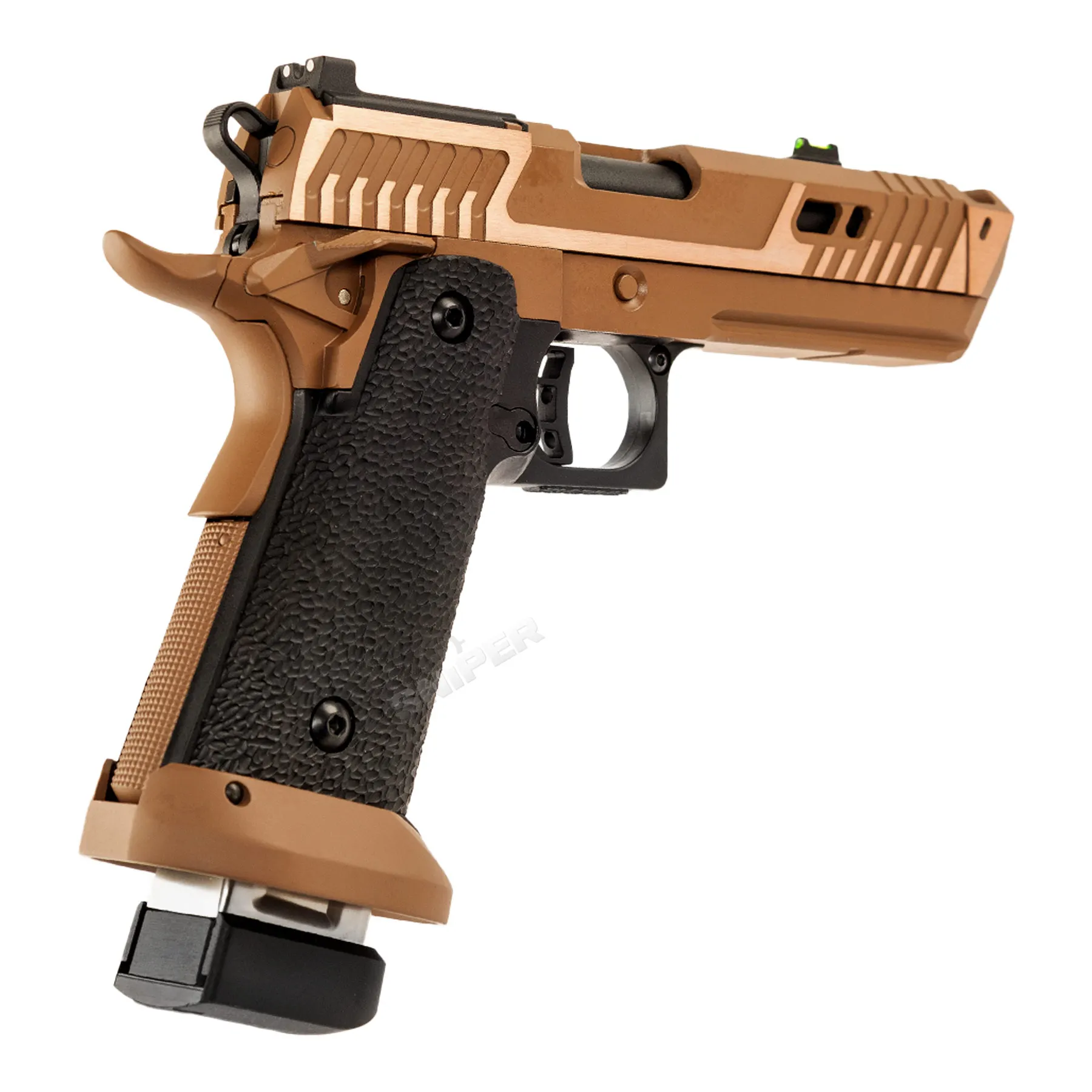 Einsteiger Set #1 - Reapo Sahara Viper Hi-Capa Softair Pistole, Co2 und Gas
