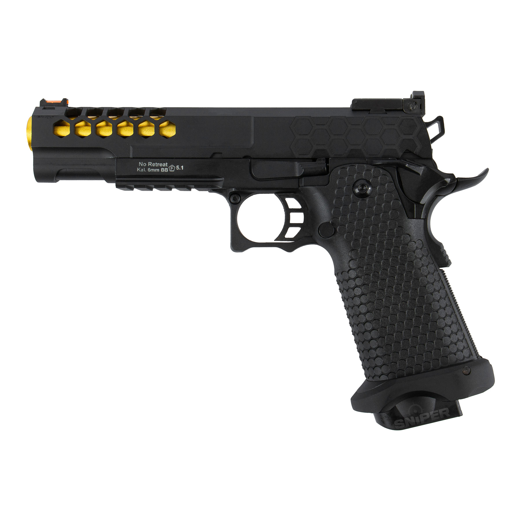 GE Hi-Capa 5.1 Hexcut, Black