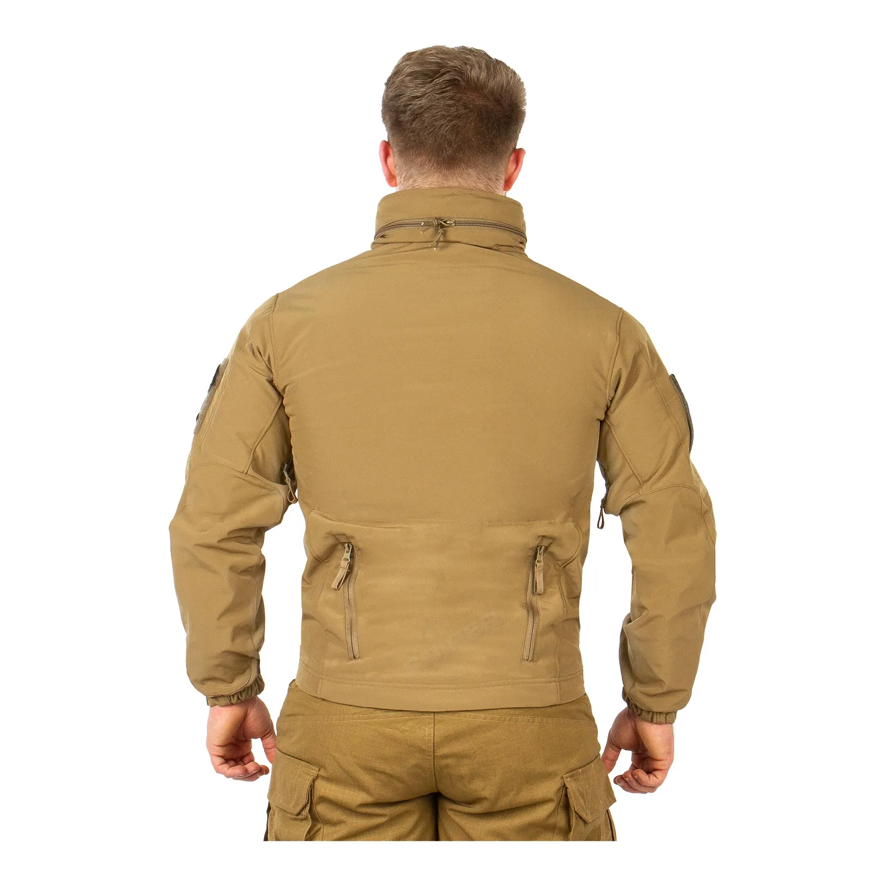 Soft Shell Jacket Tactical, Tan