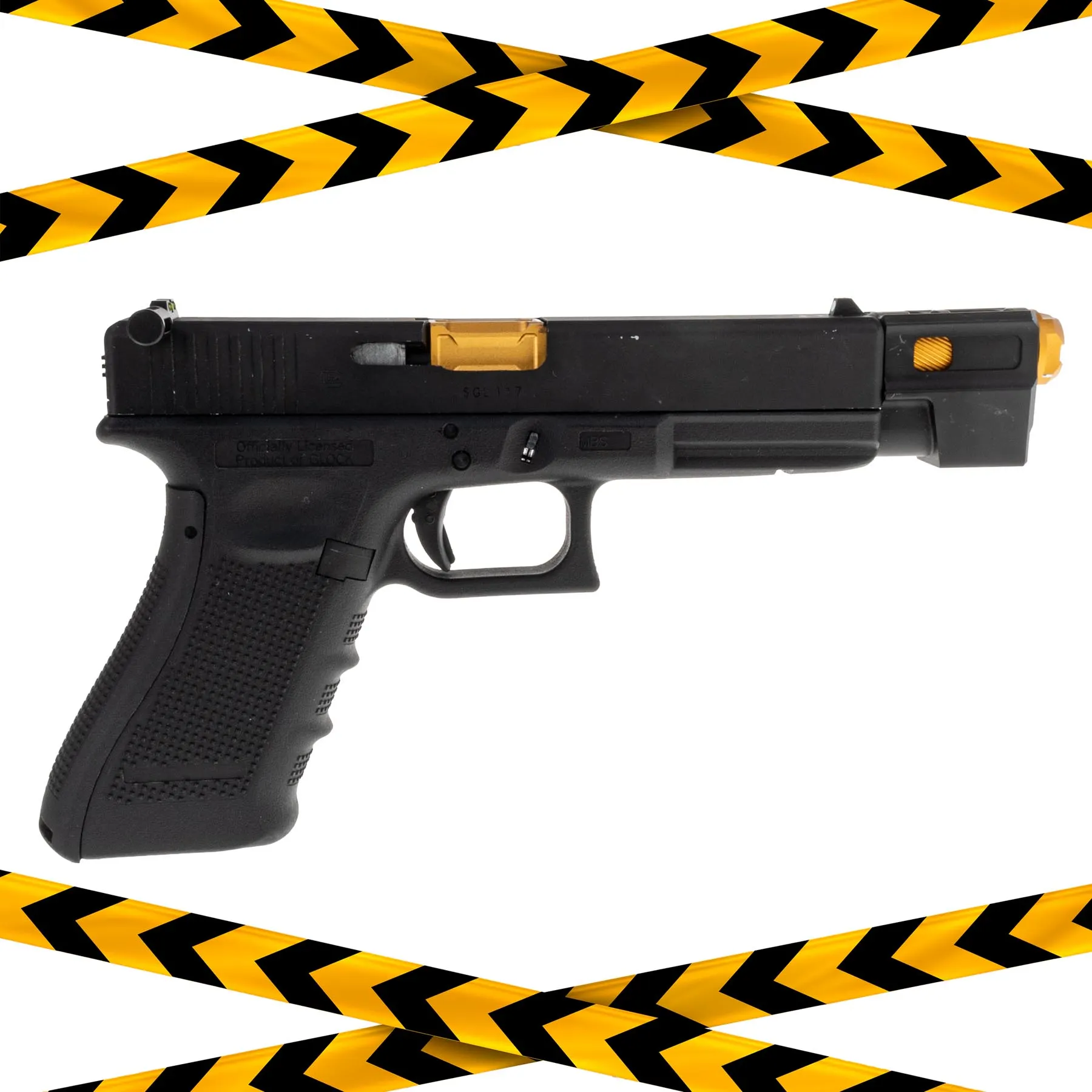 B-Ware Glock 17 Gen 4 GBB Softair Pistole