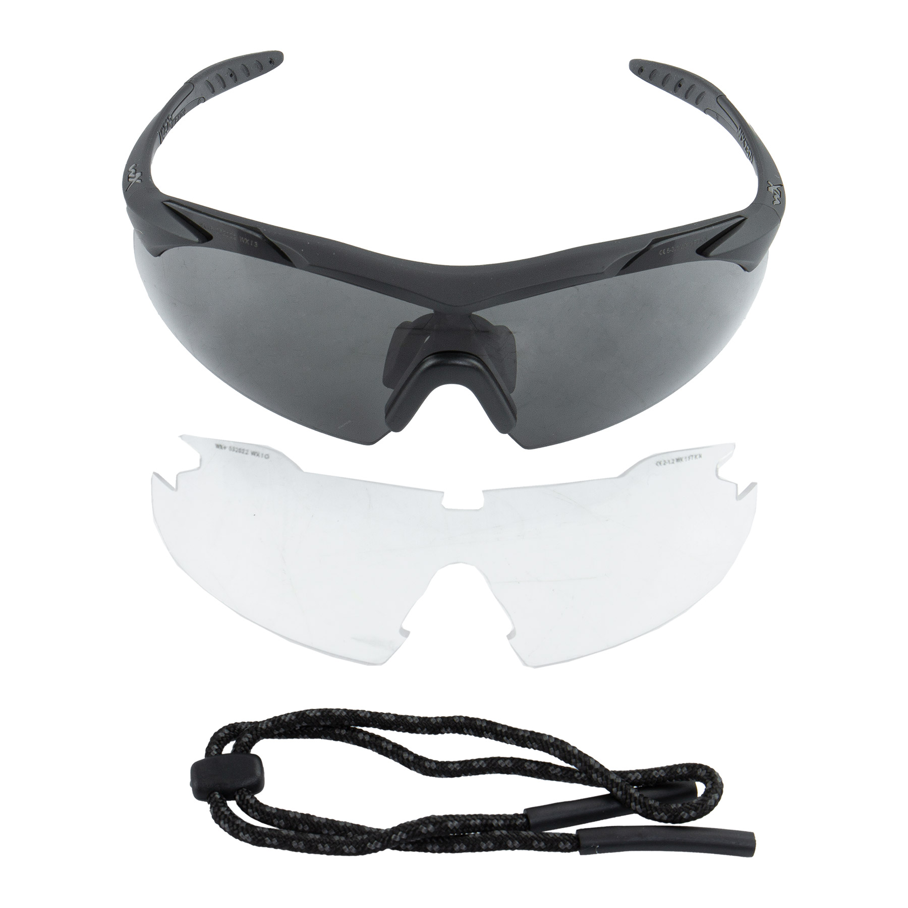 WileyX WX Vapor 2.5 Goggles, Grey/Clear Lens